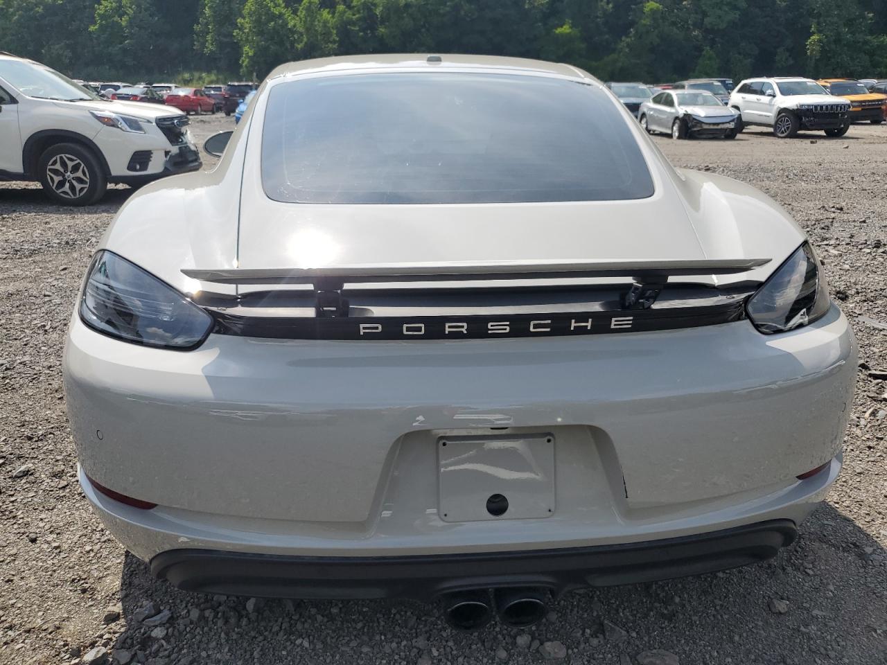 2024 Porsche Cayman S   Gray vin: WP0AB2A80RK264383