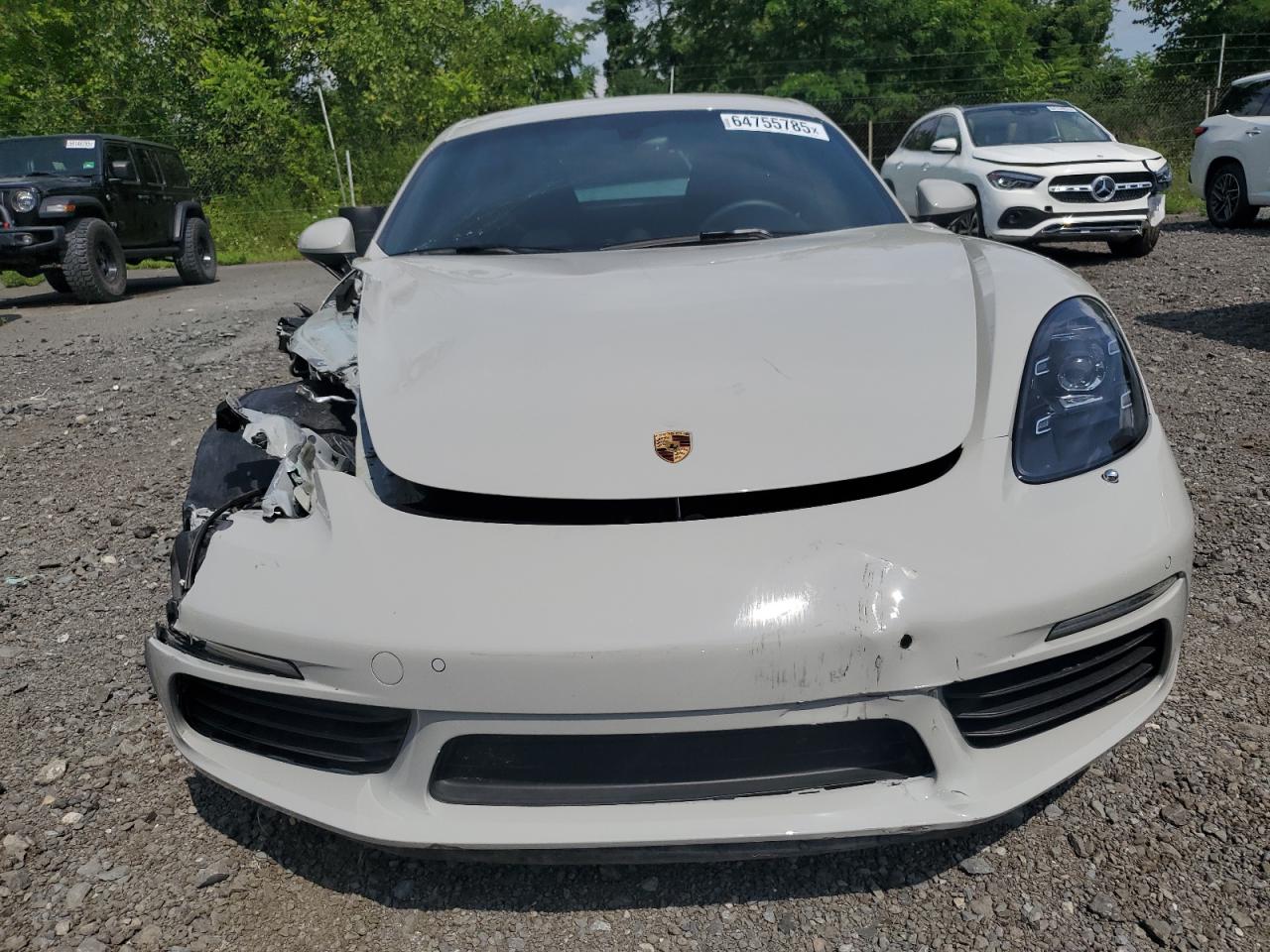 2024 Porsche Cayman S   Gray vin: WP0AB2A80RK264383