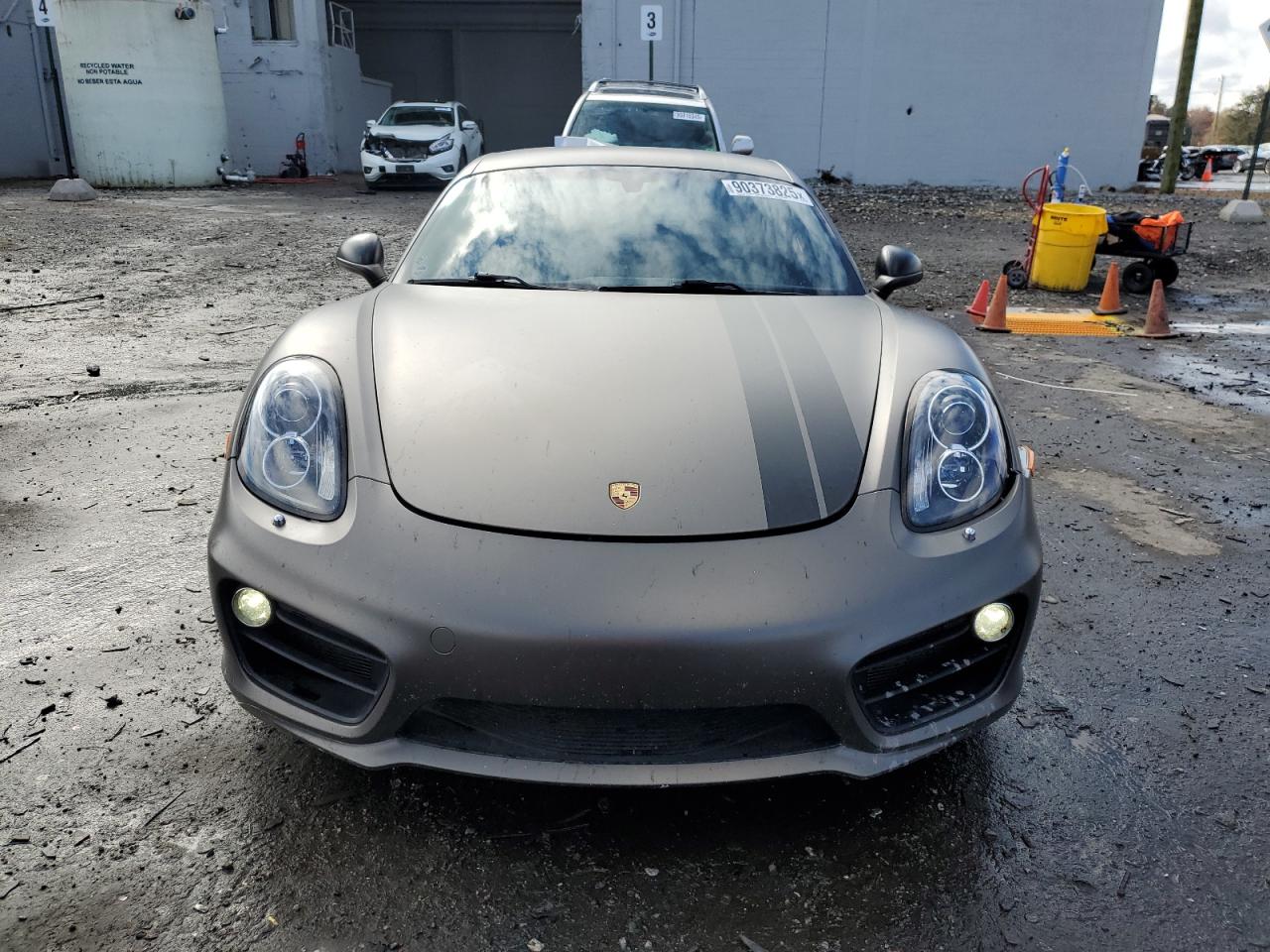 2014 Porsche Cayman S Gray vin: WP0AB2A84EK193392