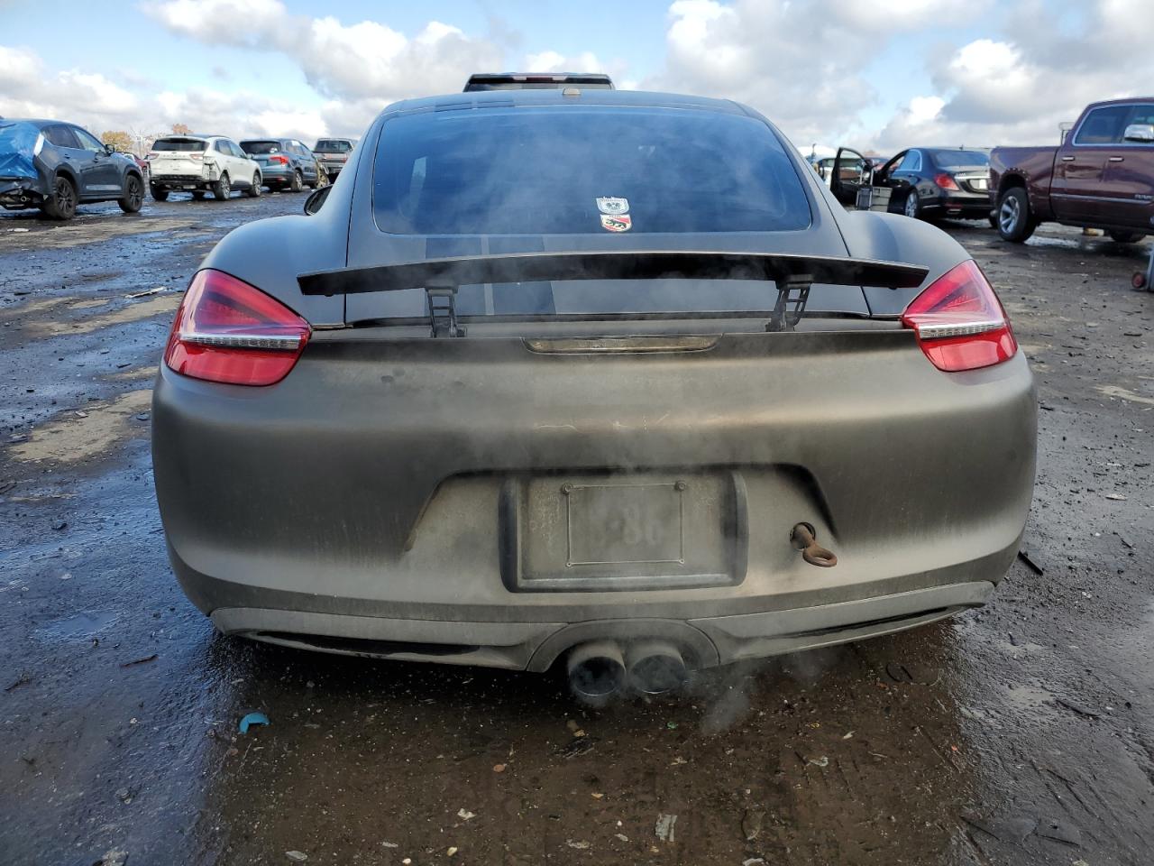 2014 Porsche Cayman S Gray vin: WP0AB2A84EK193392