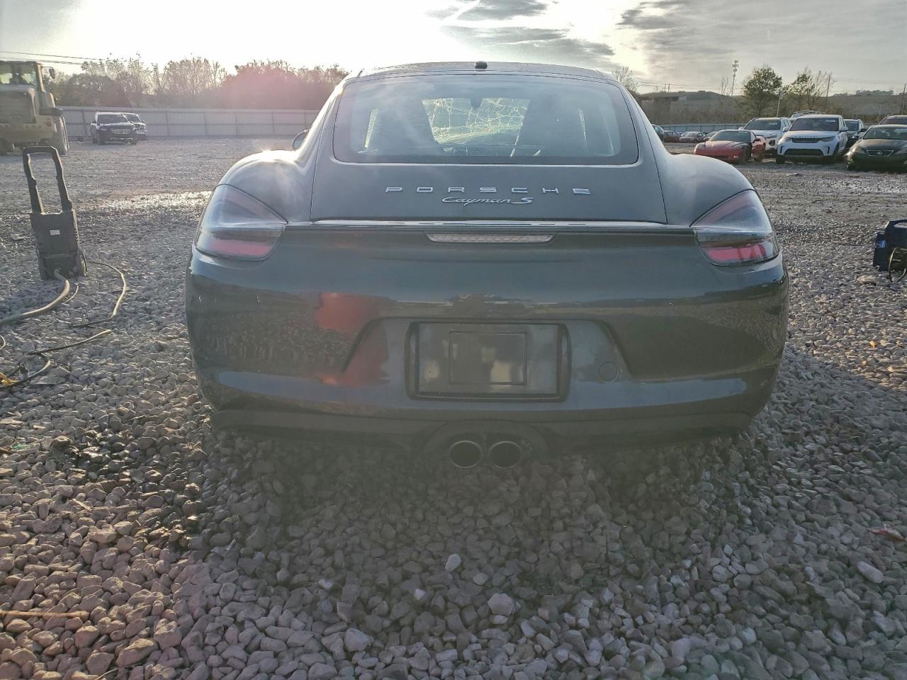 2014 Porsche Cayman S Gray vin: WP0AB2A84EK193862