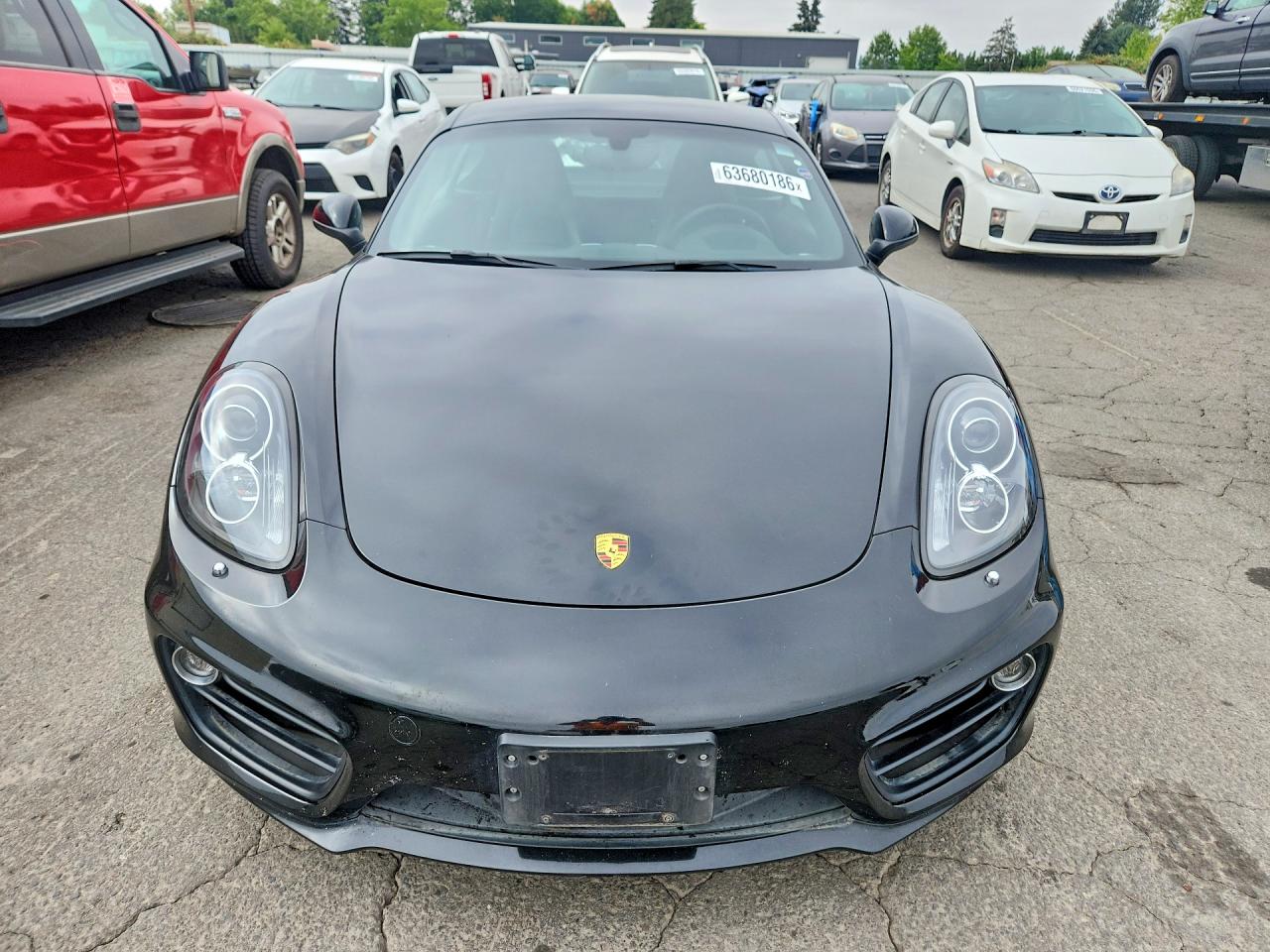 2014 Porsche Cayman S Черный vin: WP0AB2A85EK190145