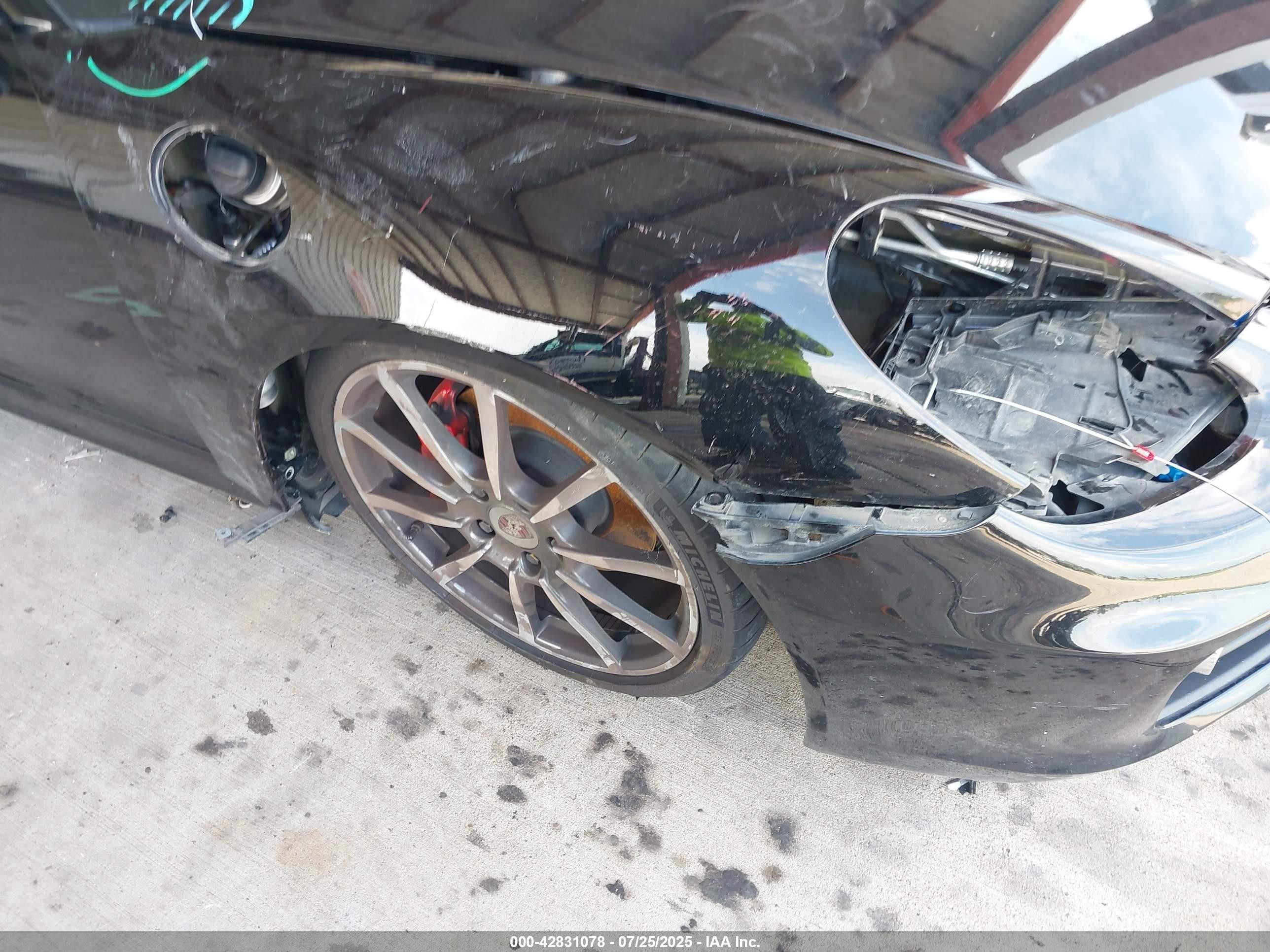 2014 Porsche Cayman S Черный vin: WP0AB2A85EK192641
