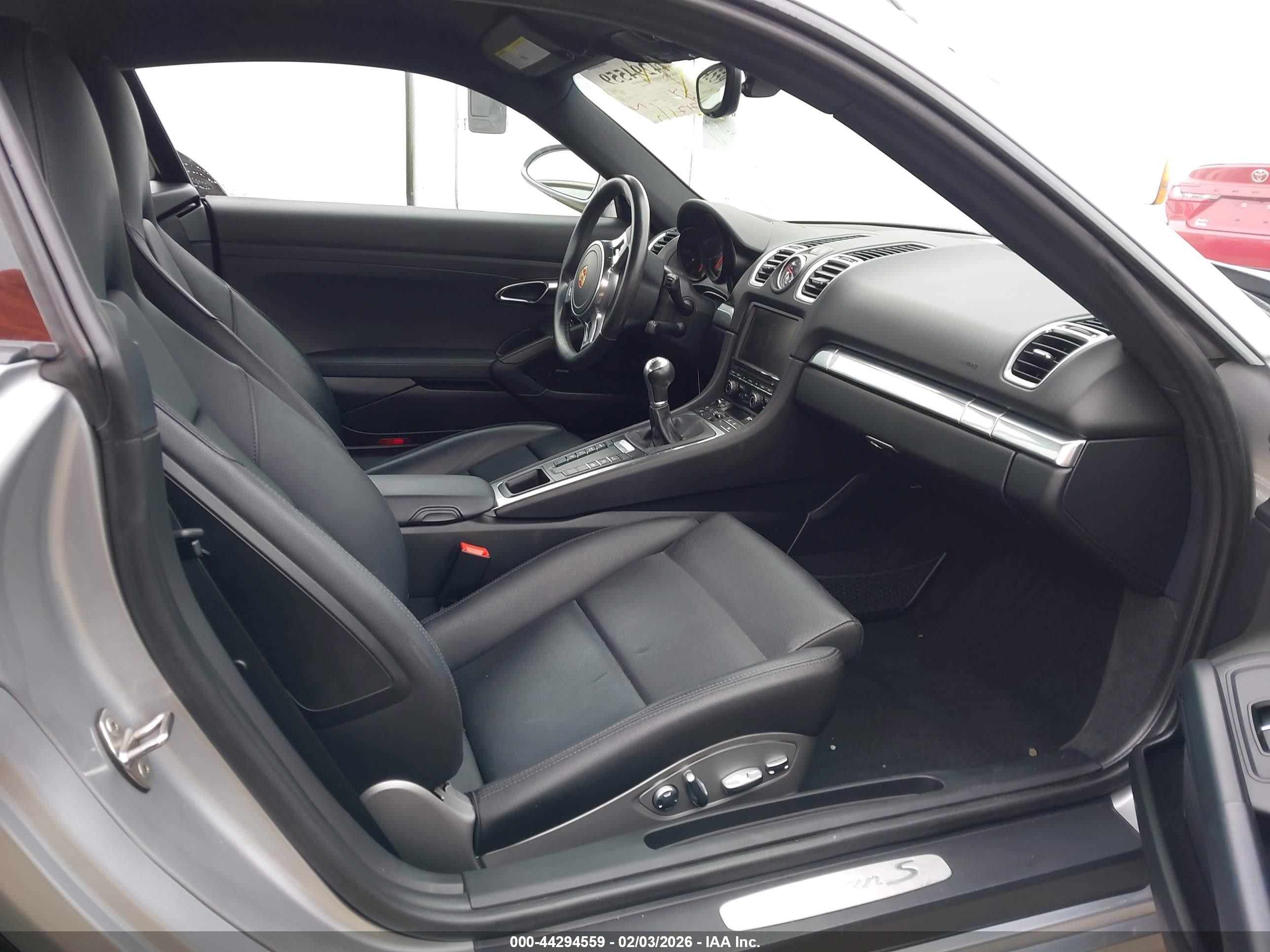 2014 Porsche Cayman S Серебряный vin: WP0AB2A86EK190784