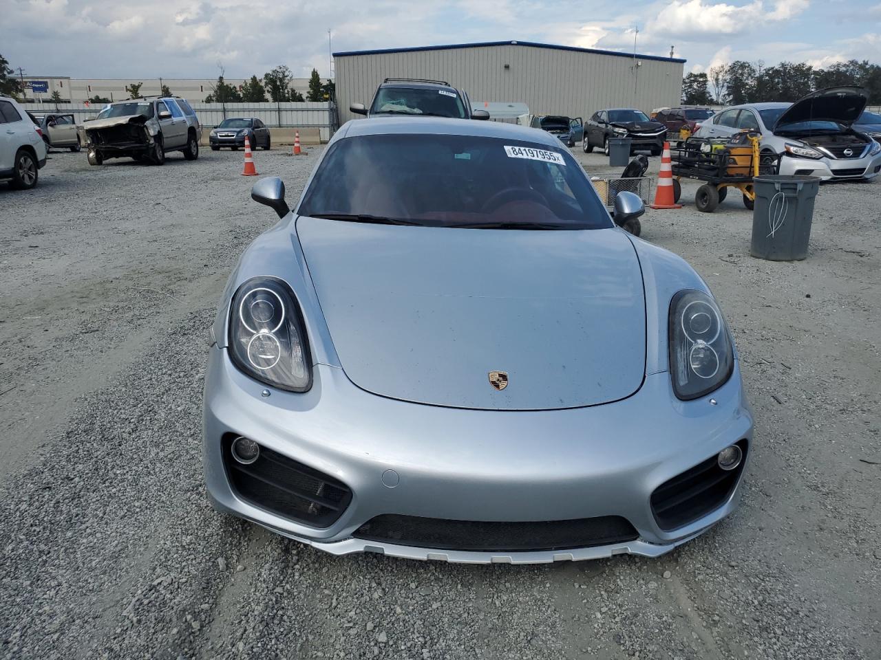 2014 Porsche Cayman S Серебряный vin: WP0AB2A88EK191967