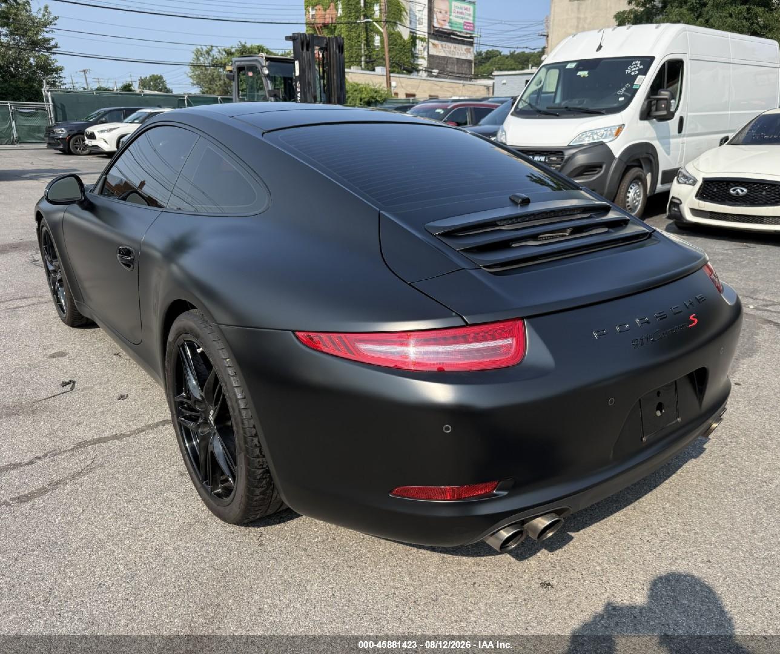 2012 Porsche 911 Carrera S Silver vin: WP0AB2A93CS120410