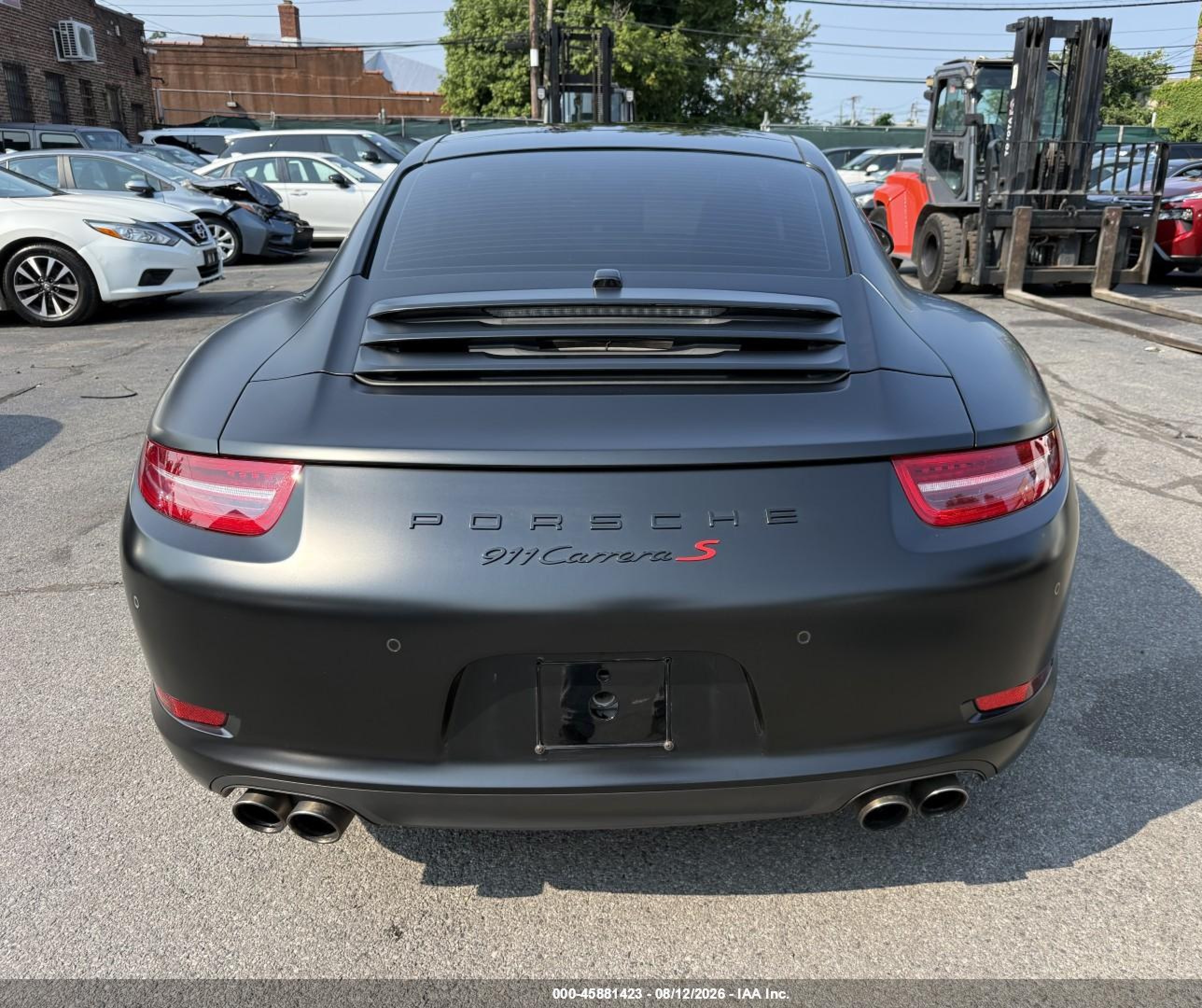 2012 Porsche 911 Carrera S Silver vin: WP0AB2A93CS120410