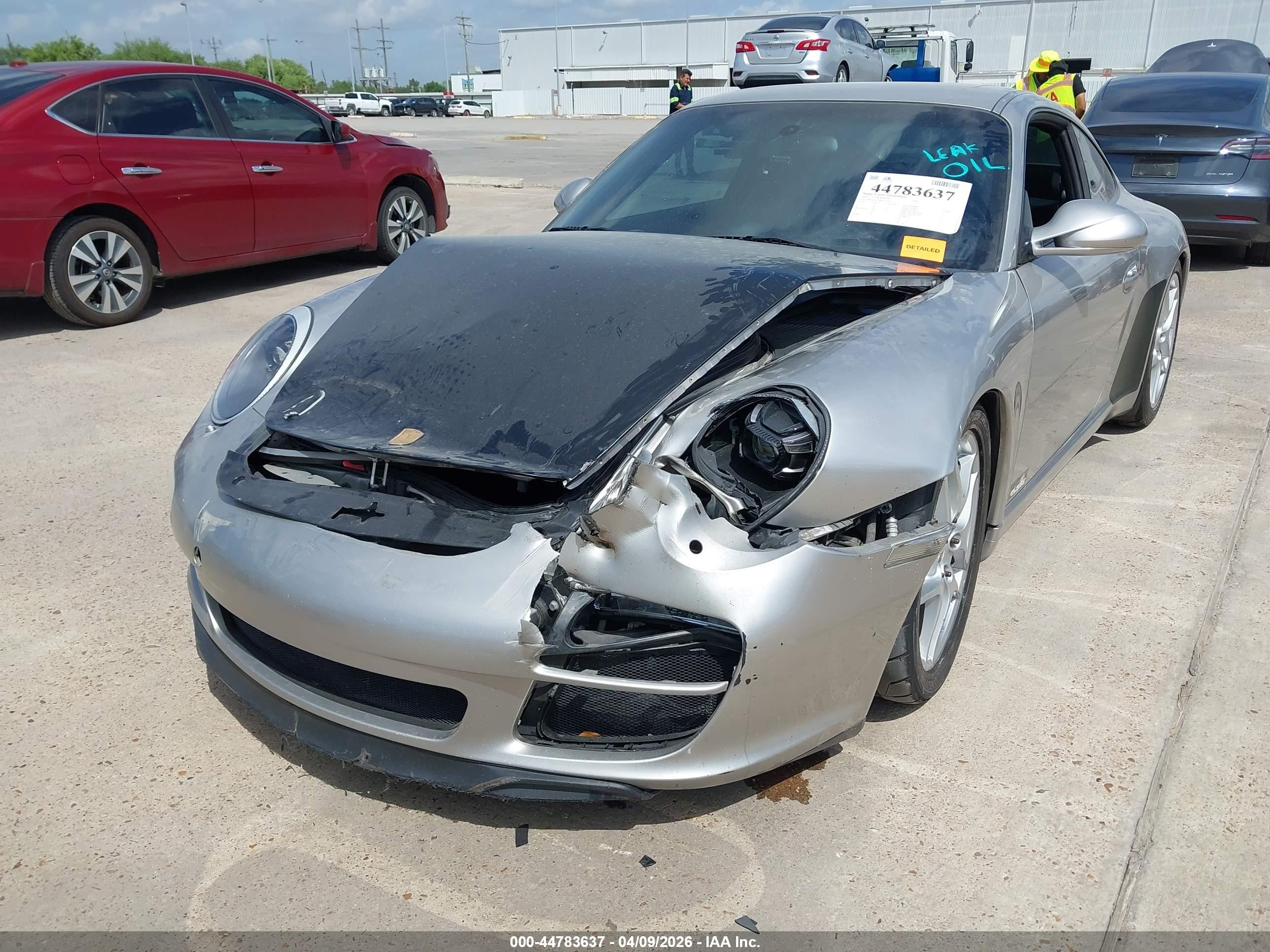 2011 Porsche 911 Carrera S Gray vin: WP0AB2A94BS720755