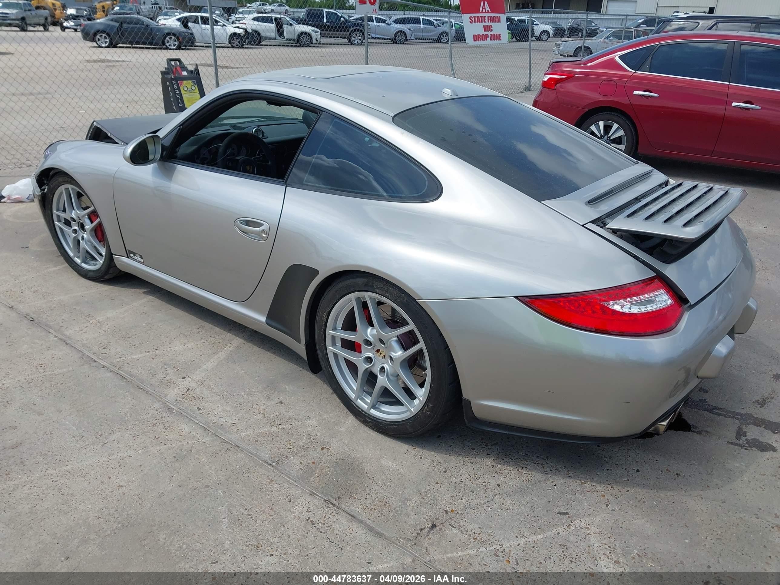 2011 Porsche 911 Carrera S Gray vin: WP0AB2A94BS720755