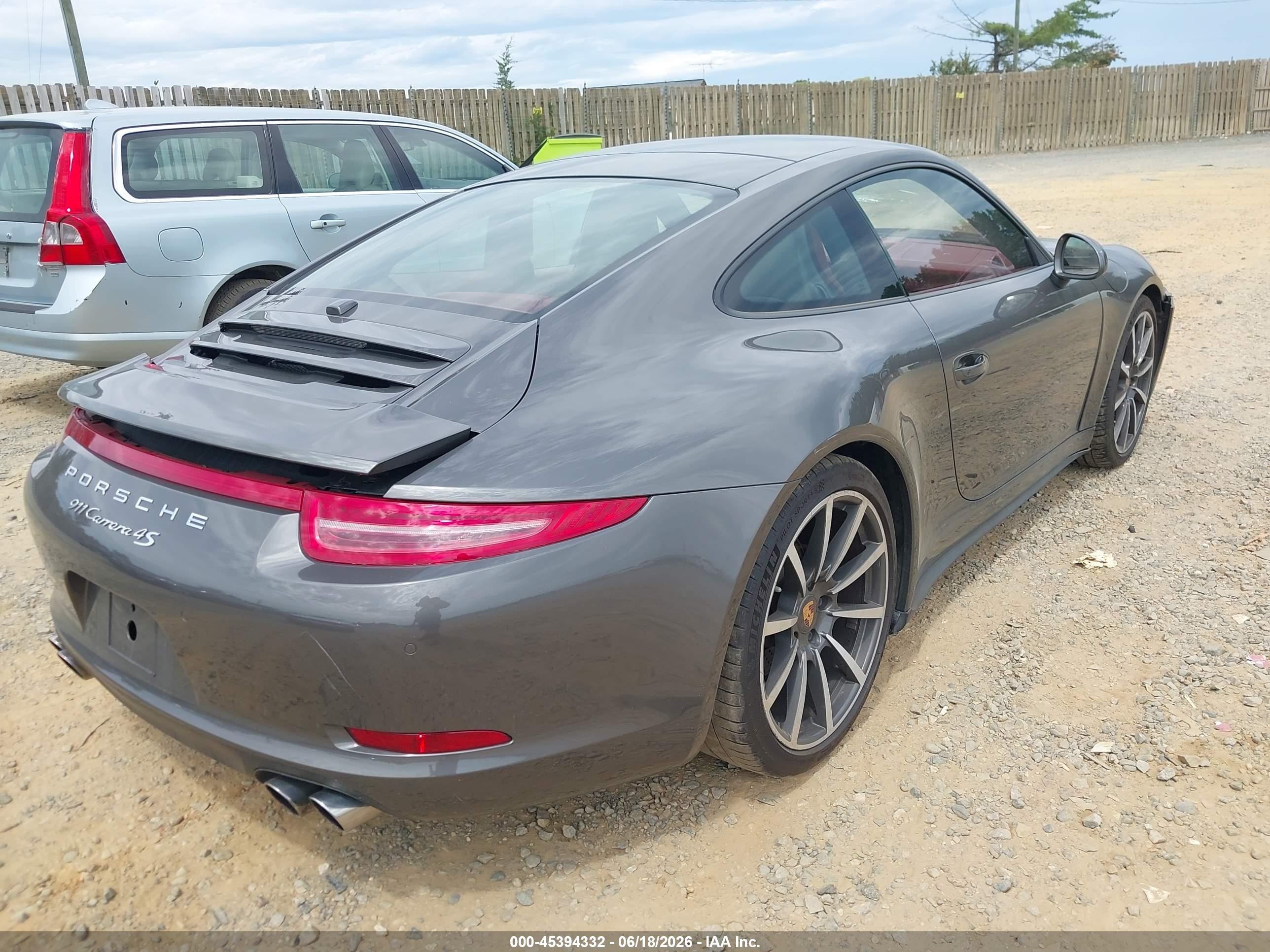 2014 Porsche 911 50th Anniversary Edition/carrera 4s/carrera S Gray vin: WP0AB2A94ES122704
