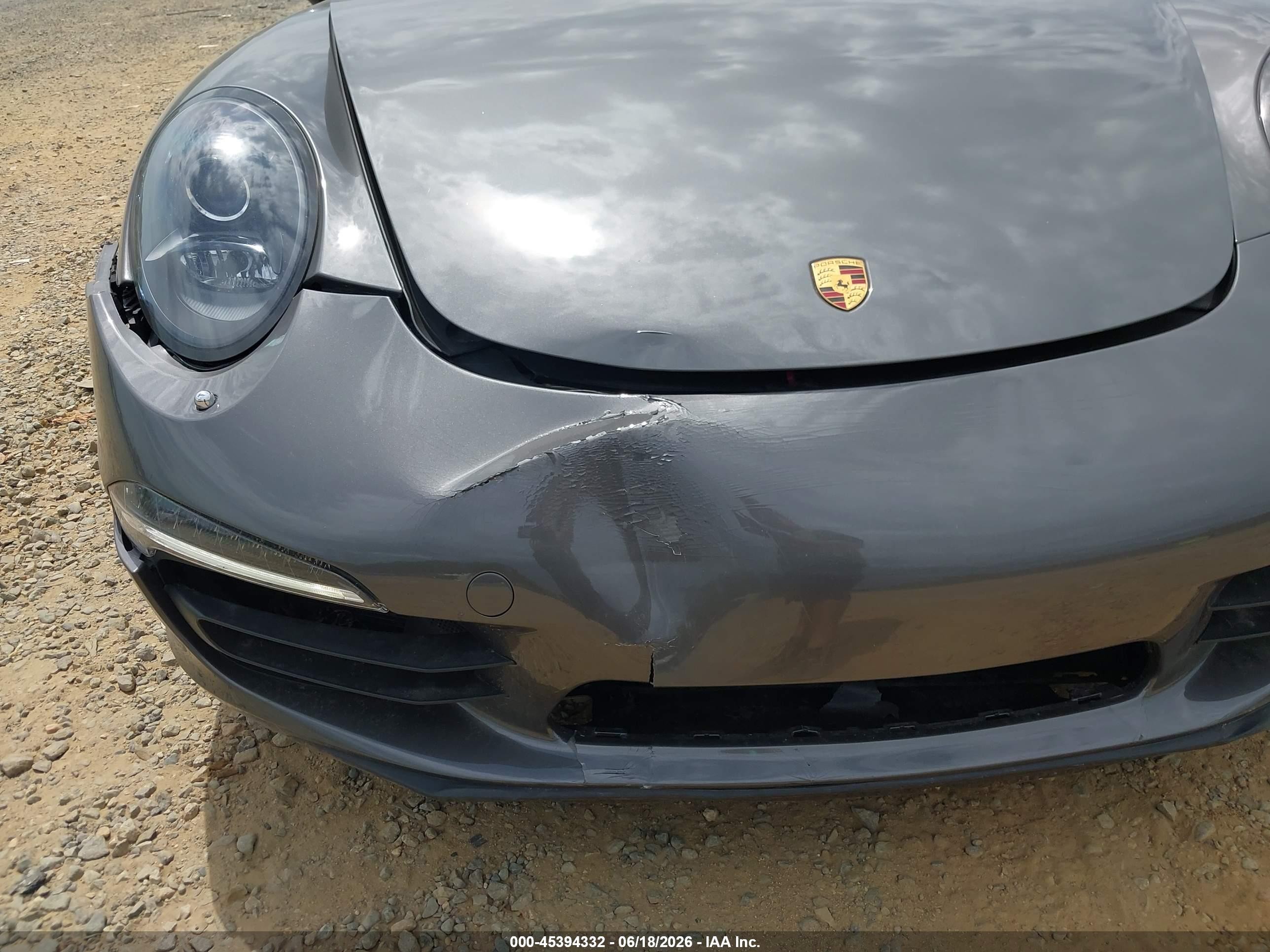 2014 Porsche 911 50th Anniversary Edition/carrera 4s/carrera S Gray vin: WP0AB2A94ES122704