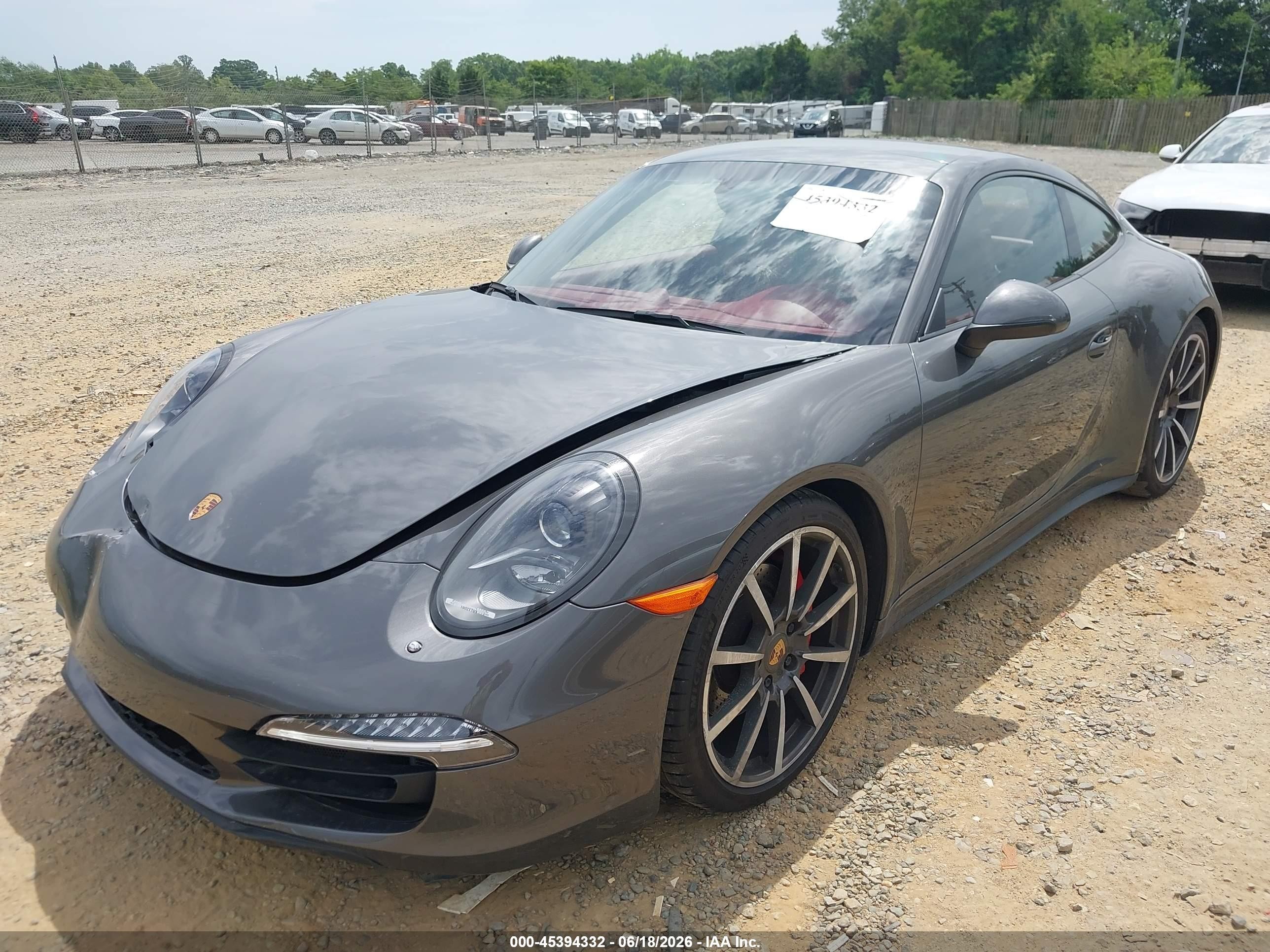 2014 Porsche 911 50th Anniversary Edition/carrera 4s/carrera S Gray vin: WP0AB2A94ES122704