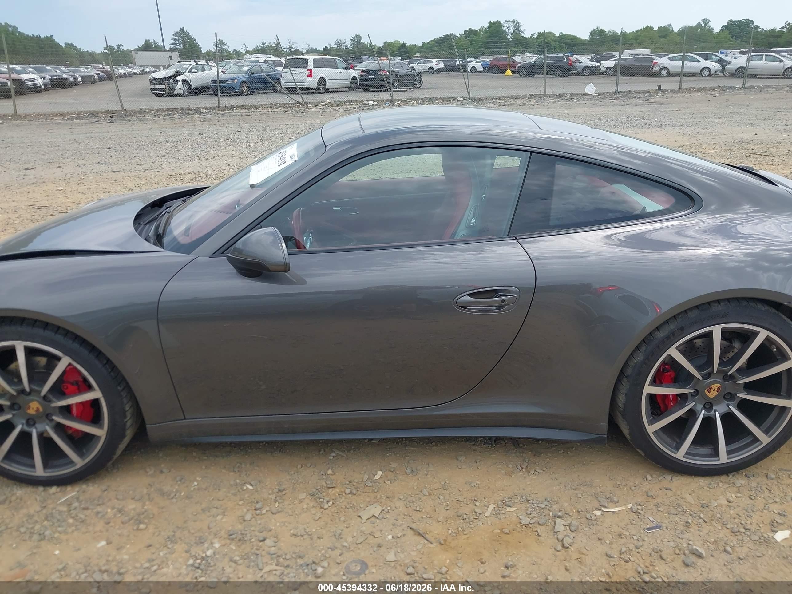 2014 Porsche 911 50th Anniversary Edition/carrera 4s/carrera S Gray vin: WP0AB2A94ES122704