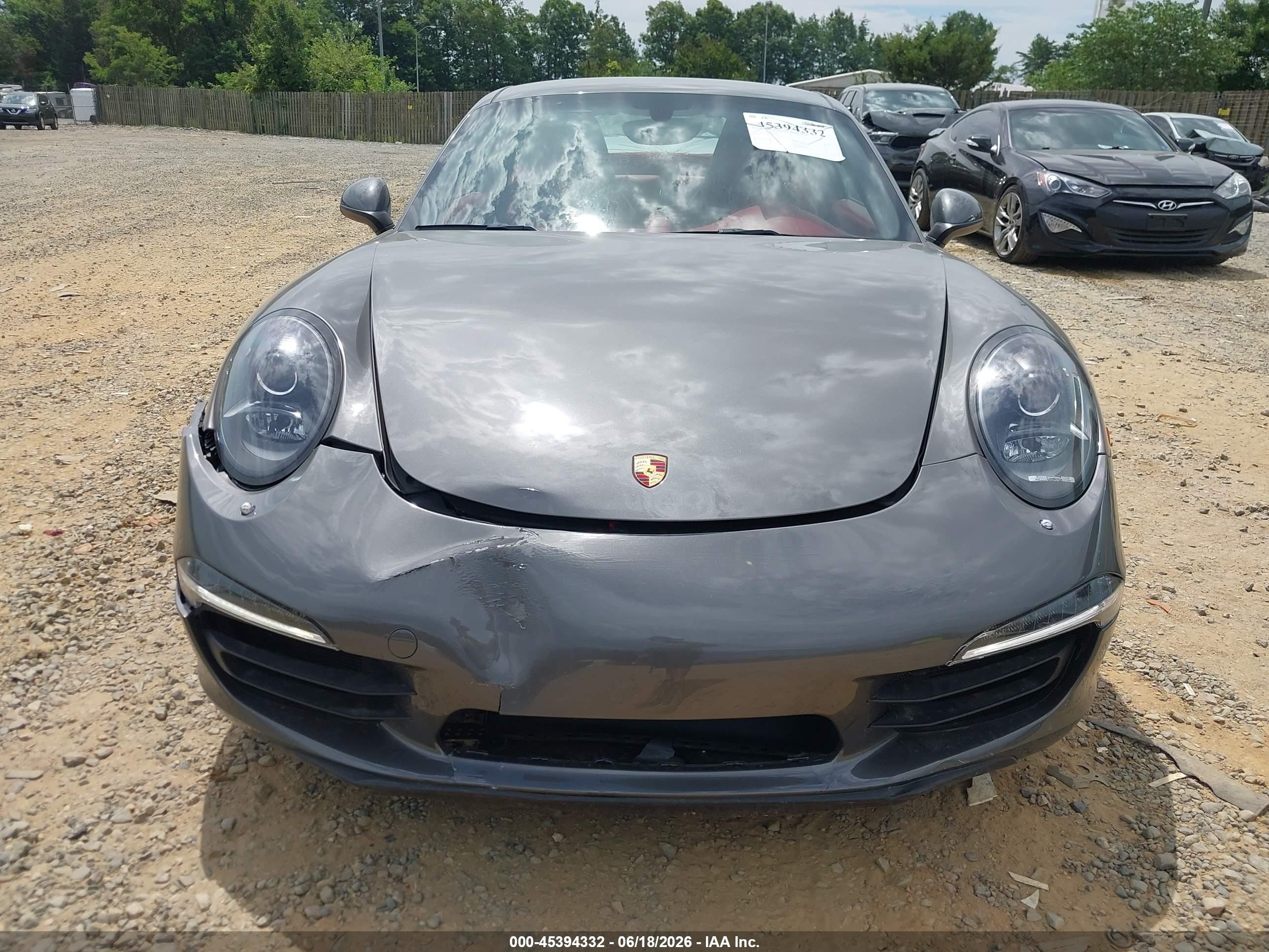 2014 Porsche 911 50th Anniversary Edition/carrera 4s/carrera S Gray vin: WP0AB2A94ES122704