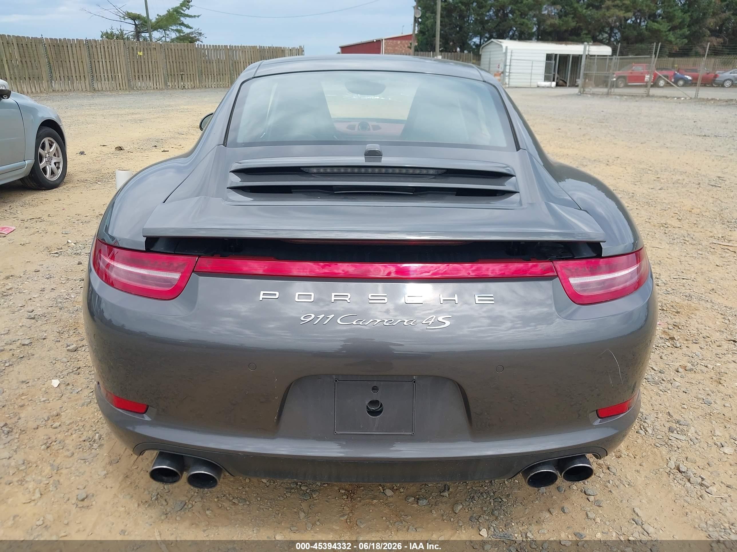 2014 Porsche 911 50th Anniversary Edition/carrera 4s/carrera S Gray vin: WP0AB2A94ES122704