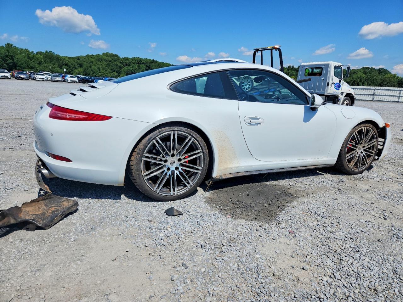 2015 Porsche 911 Carrera S Cabriolet/carrera 4s Белый vin: WP0AB2A94FS125846