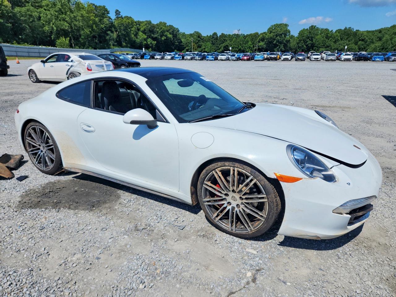 2015 Porsche 911 Carrera S Cabriolet/carrera 4s Белый vin: WP0AB2A94FS125846