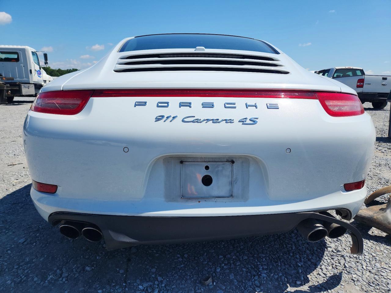 2015 Porsche 911 Carrera S Cabriolet/carrera 4s Белый vin: WP0AB2A94FS125846