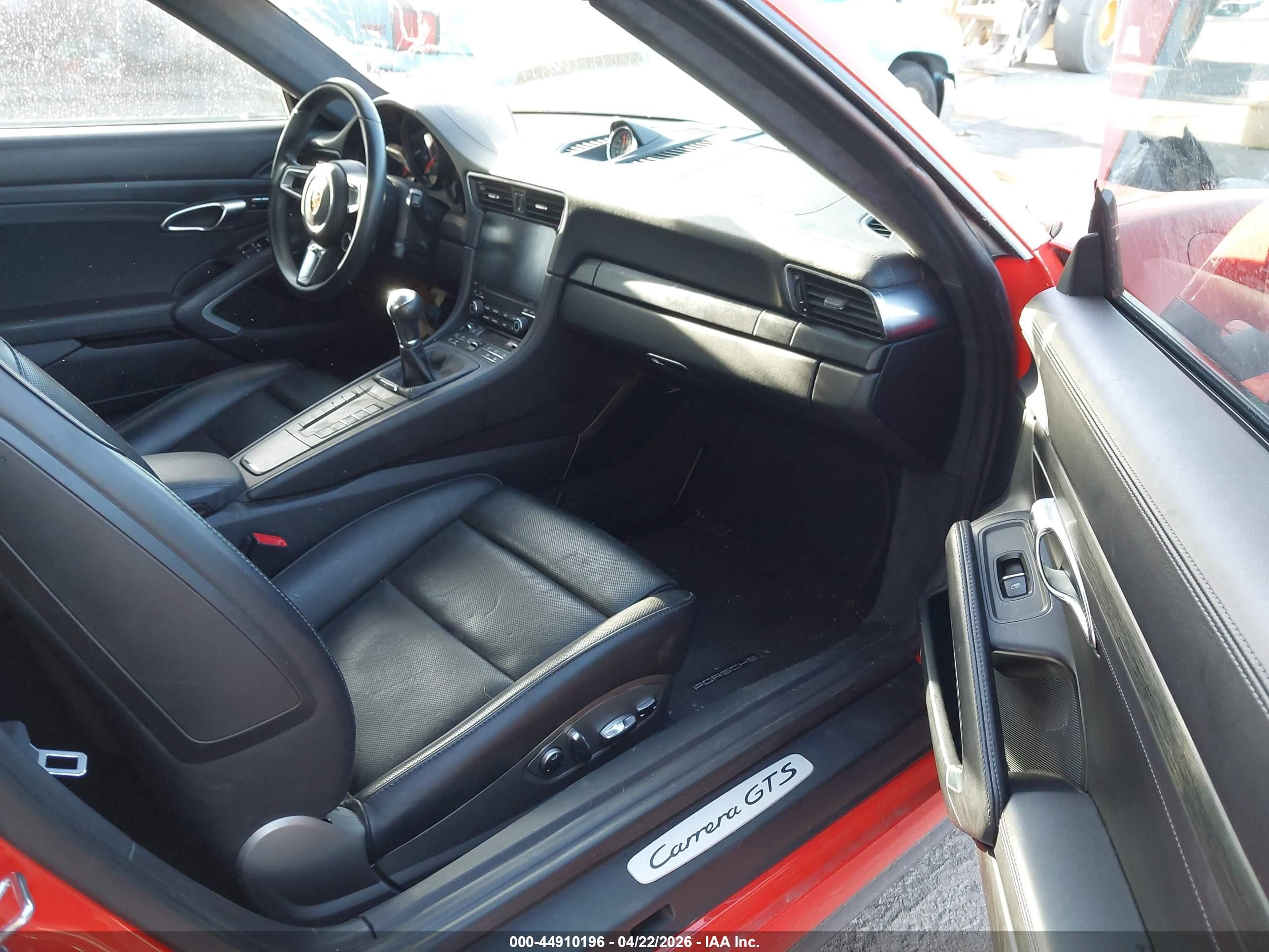 2019 Porsche 911 Carrera Gts Orange vin: WP0AB2A94KS114498