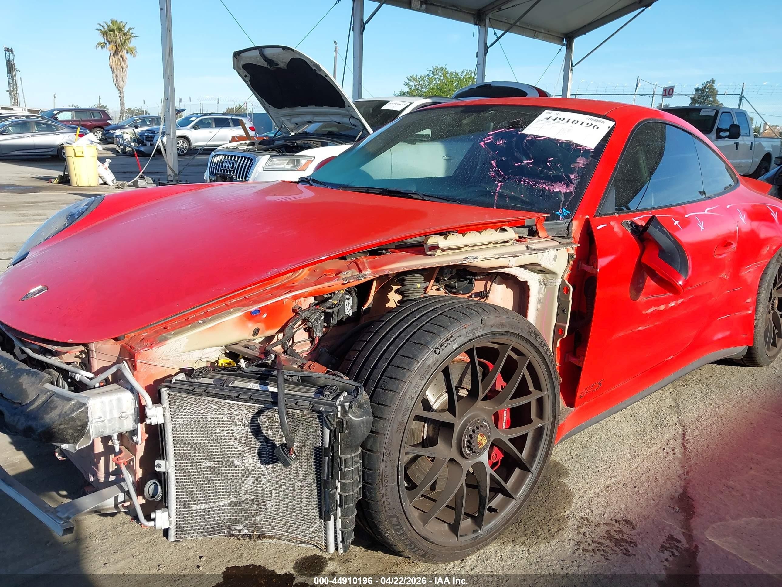 2019 Porsche 911 Carrera Gts Orange vin: WP0AB2A94KS114498