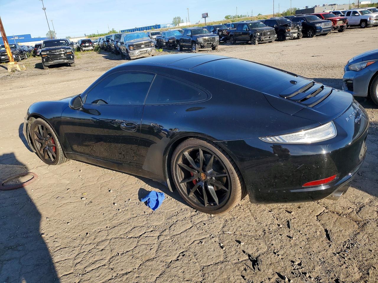 2012 Porsche 911 Carrera S Black vin: WP0AB2A95CS120473