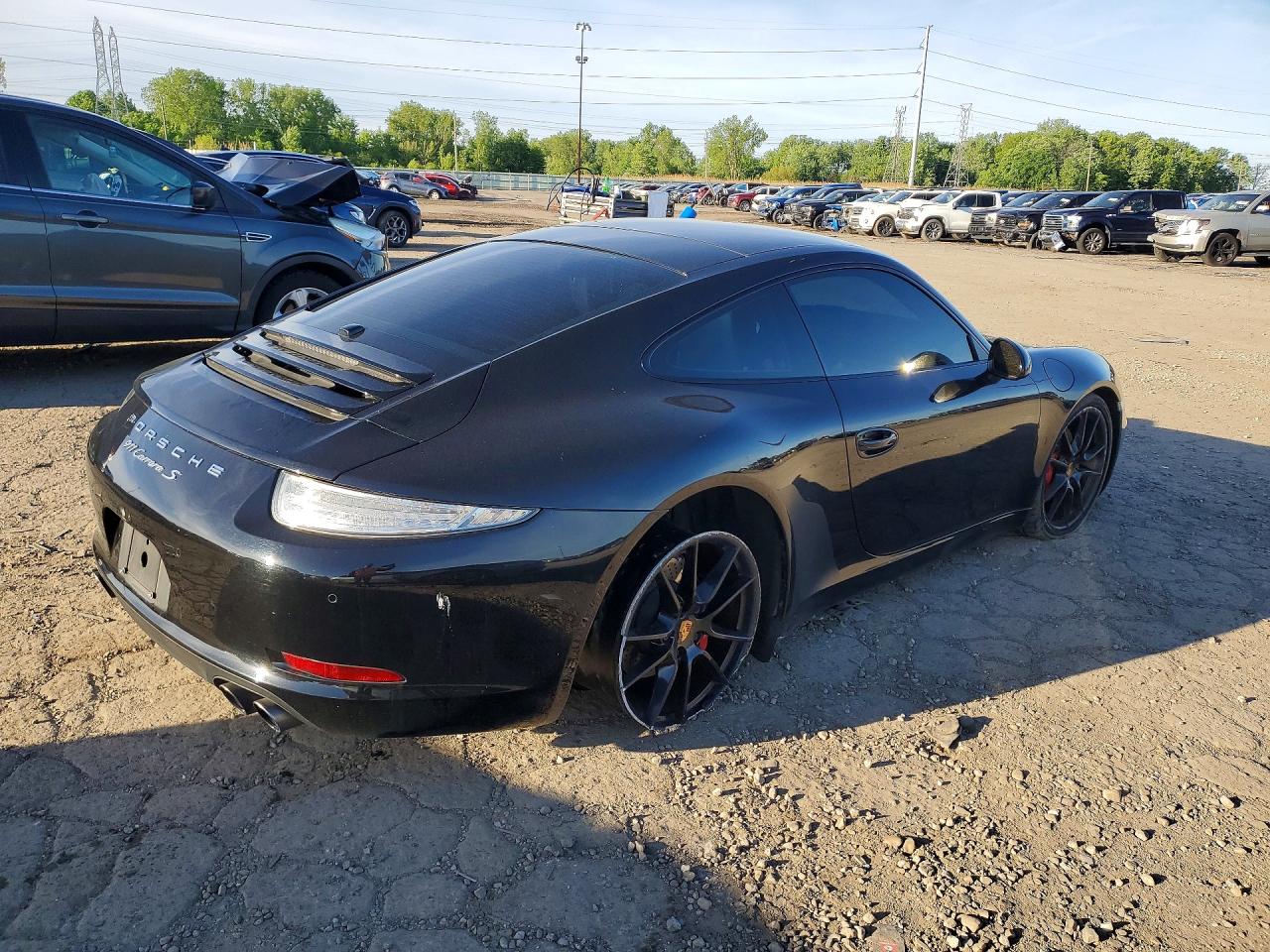 2012 Porsche 911 Carrera S Black vin: WP0AB2A95CS120473