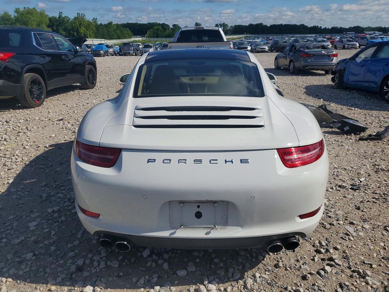 2013 Porsche 911 Carrera S White vin: WP0AB2A95DS122189