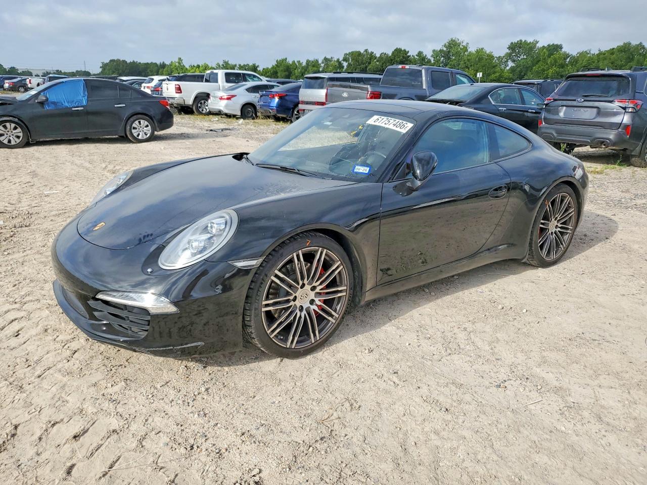 2014 Porsche 911 Carrera S Черный vin: WP0AB2A95ES123277