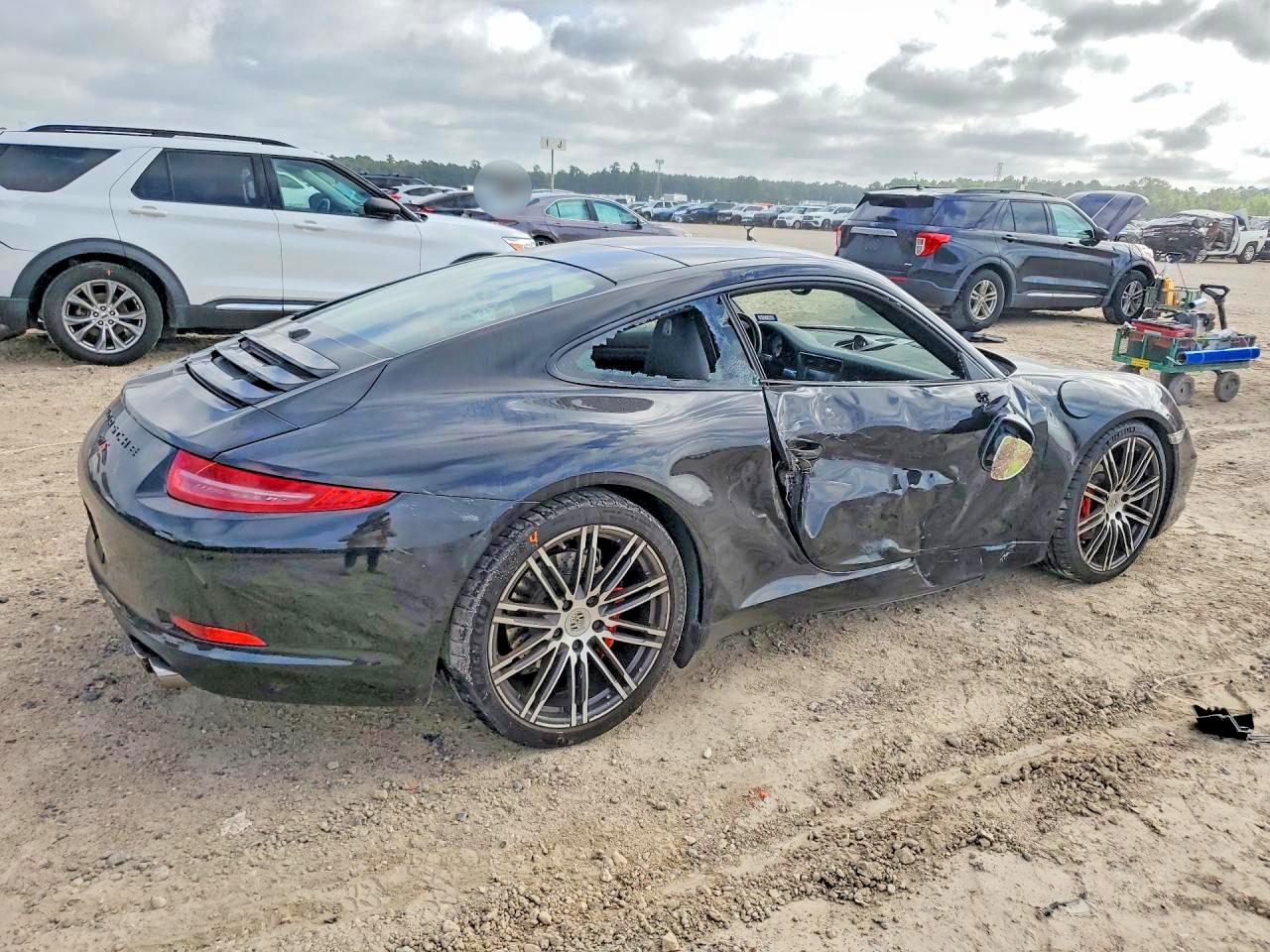 2014 Porsche 911 Carrera S Black vin: WP0AB2A95ES123277