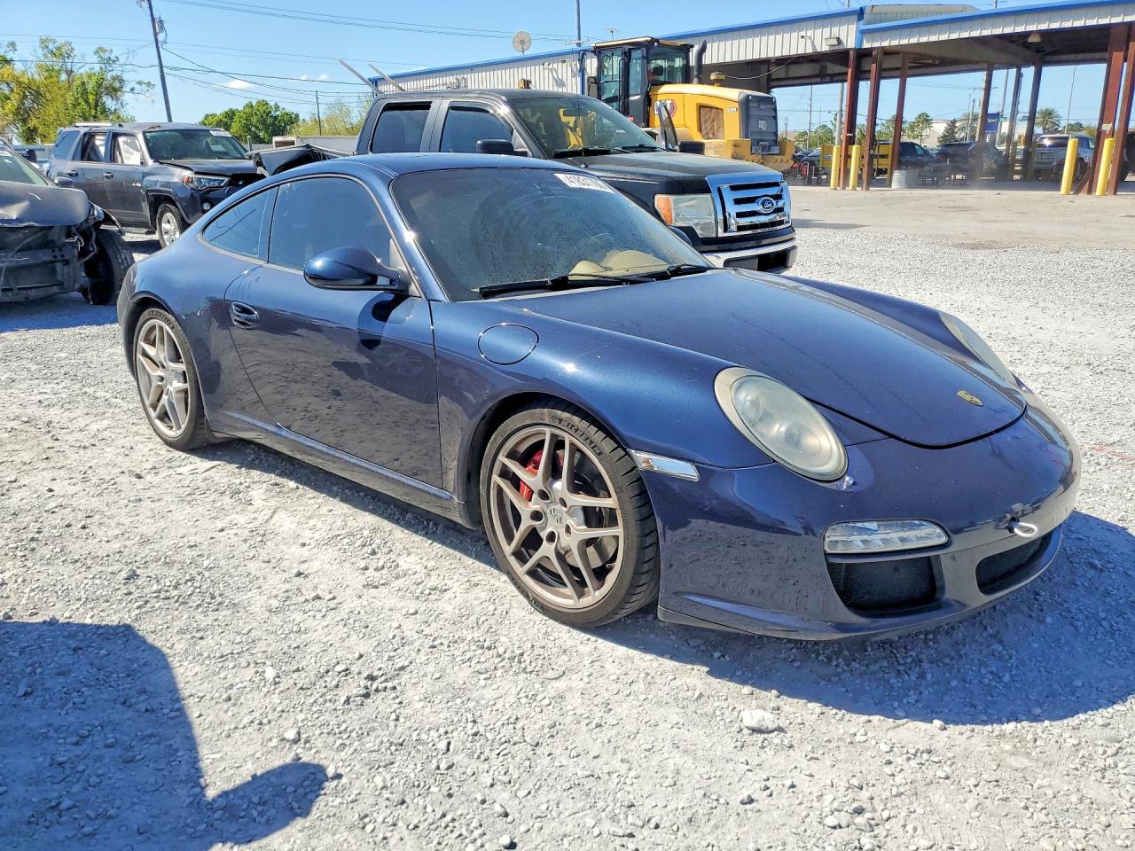 2011 Porsche 911 Carrera S Синий vin: WP0AB2A96BS720885