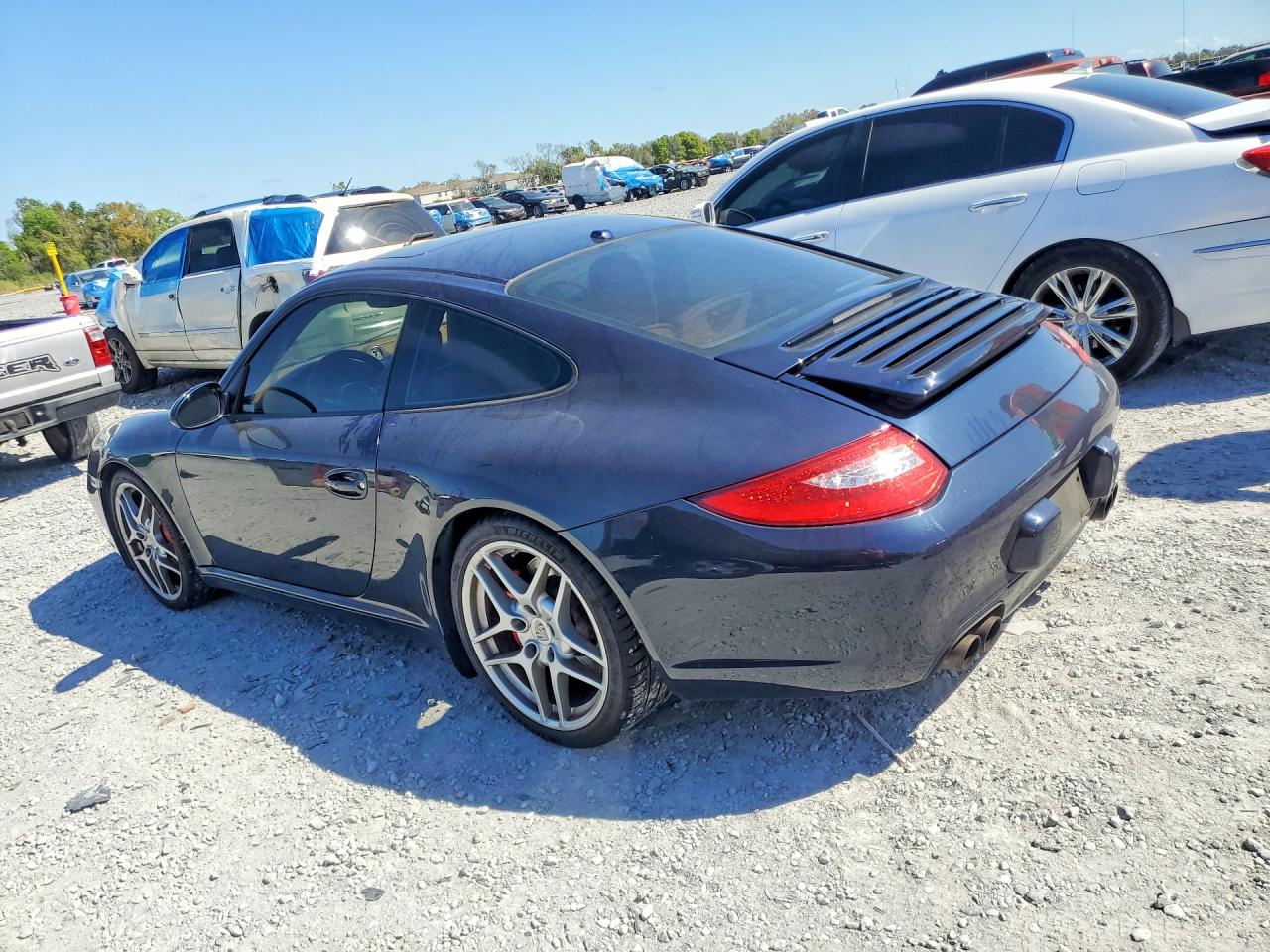 2011 Porsche 911 Carrera S Синий vin: WP0AB2A96BS720885
