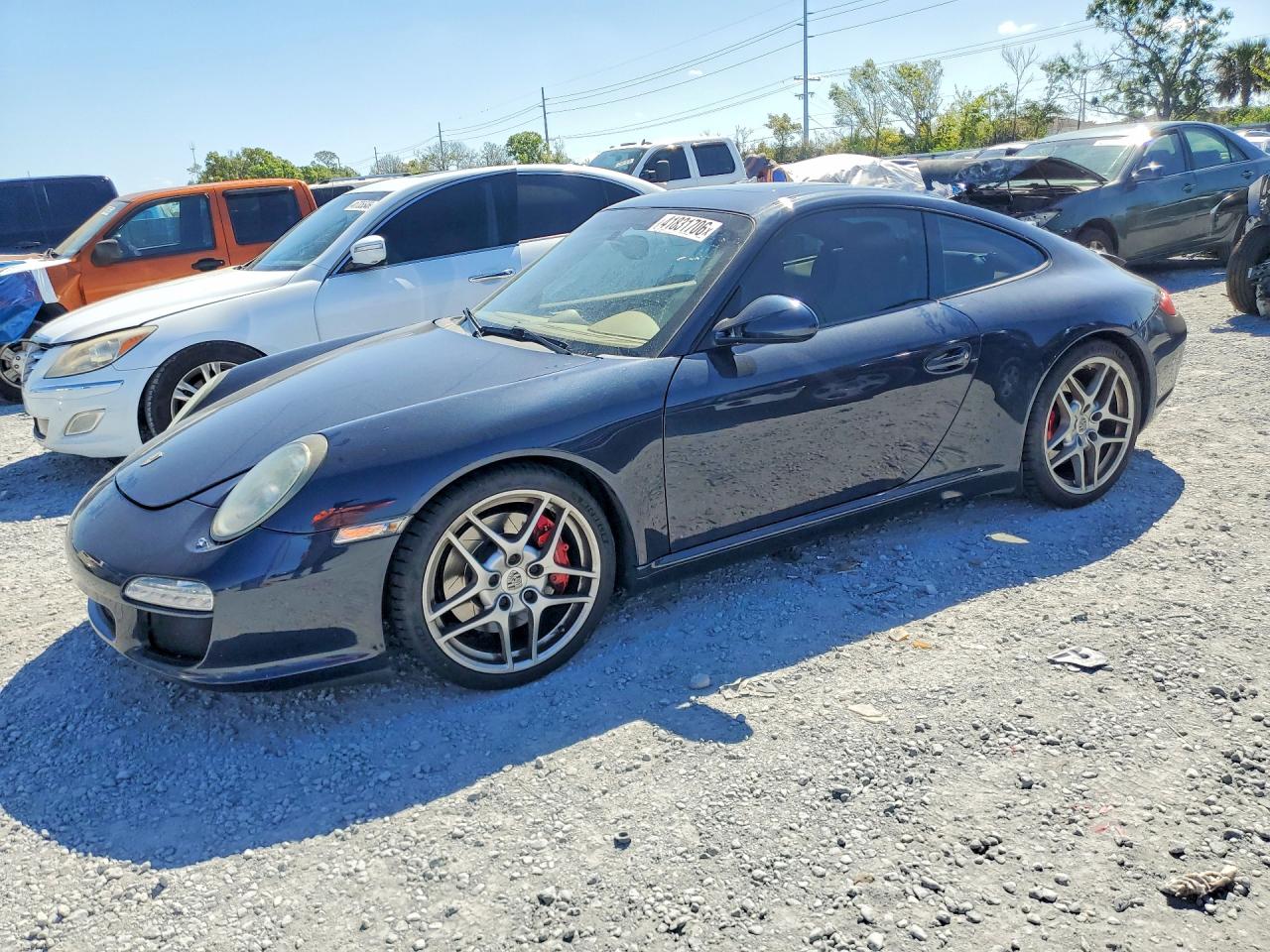2011 Porsche 911 Carrera S Синий vin: WP0AB2A96BS720885