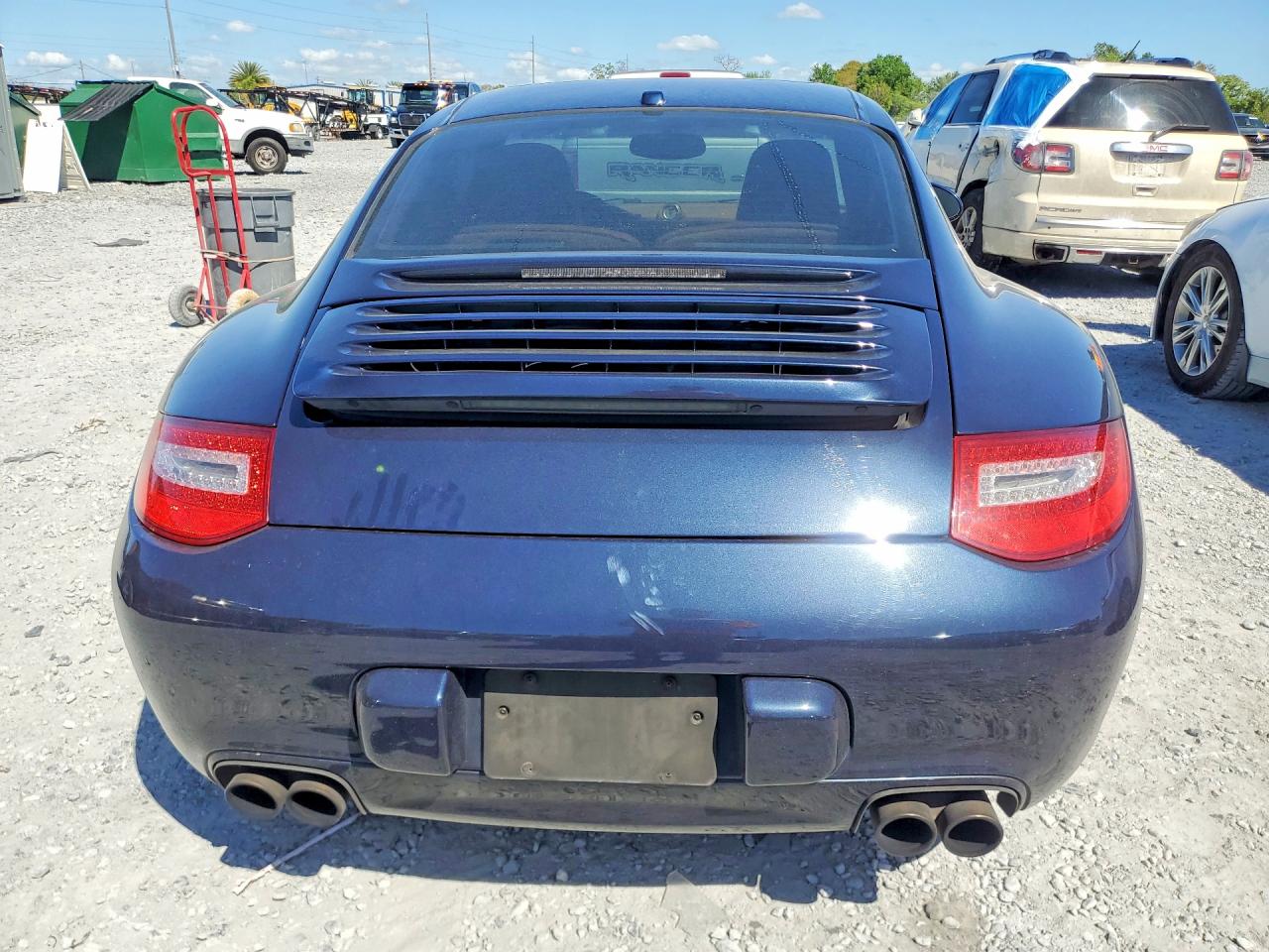 2011 Porsche 911 Carrera S Синий vin: WP0AB2A96BS720885