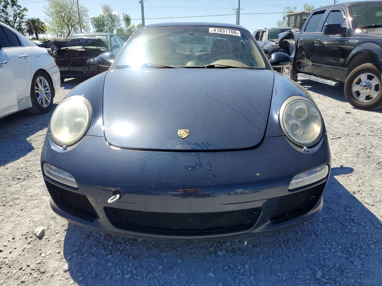 2011 Porsche 911 Carrera S Синий vin: WP0AB2A96BS720885