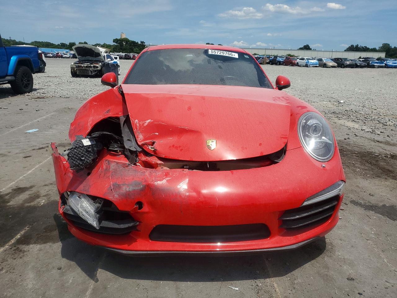 2012 Porsche 911 Carrera S Red vin: WP0AB2A96CS121941