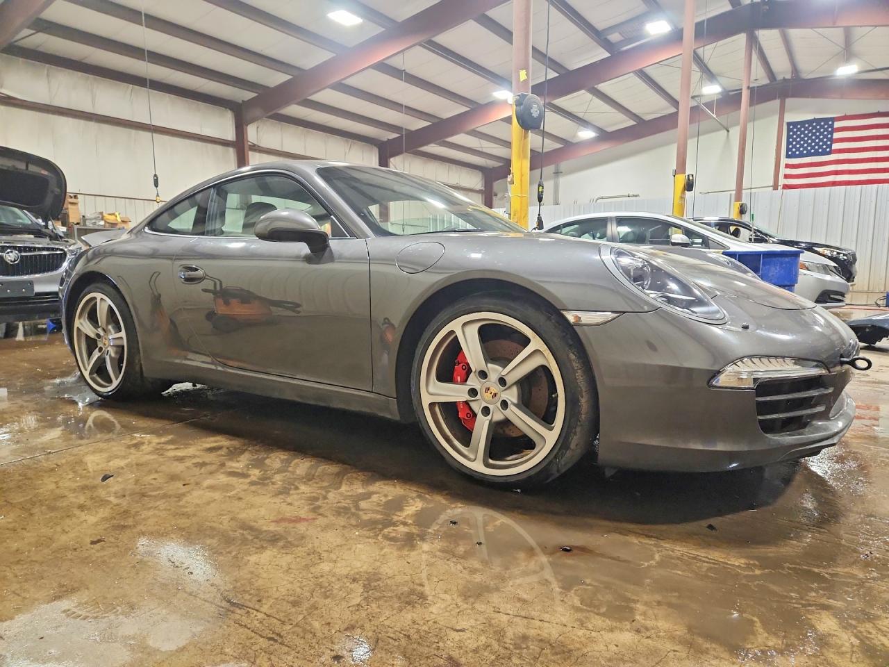 2012 Porsche 911 Carrera S Gray vin: WP0AB2A99CS121982