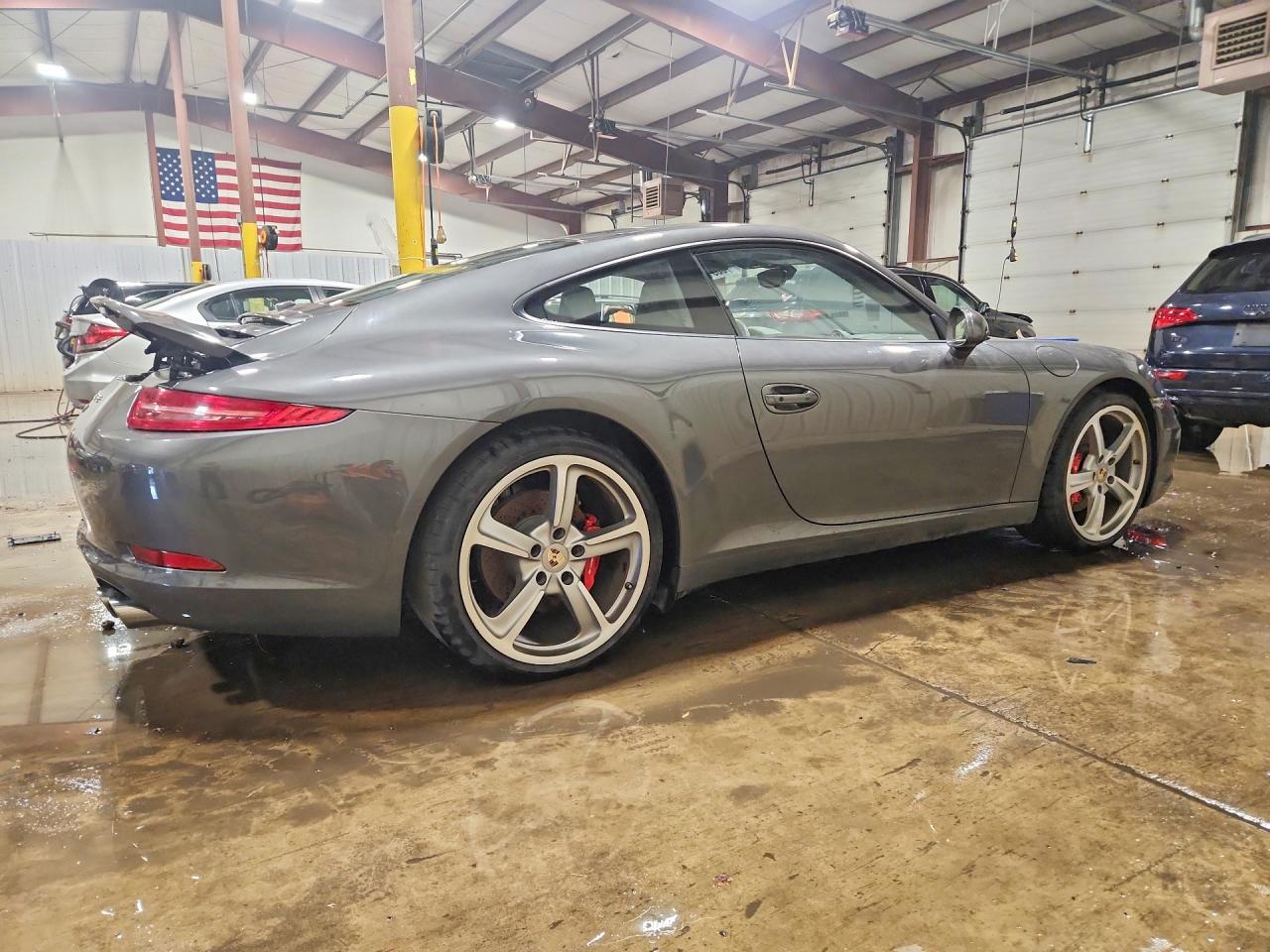 2012 Porsche 911 Carrera S Gray vin: WP0AB2A99CS121982