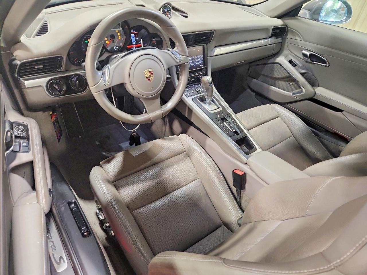 2012 Porsche 911 Carrera S Gray vin: WP0AB2A99CS121982