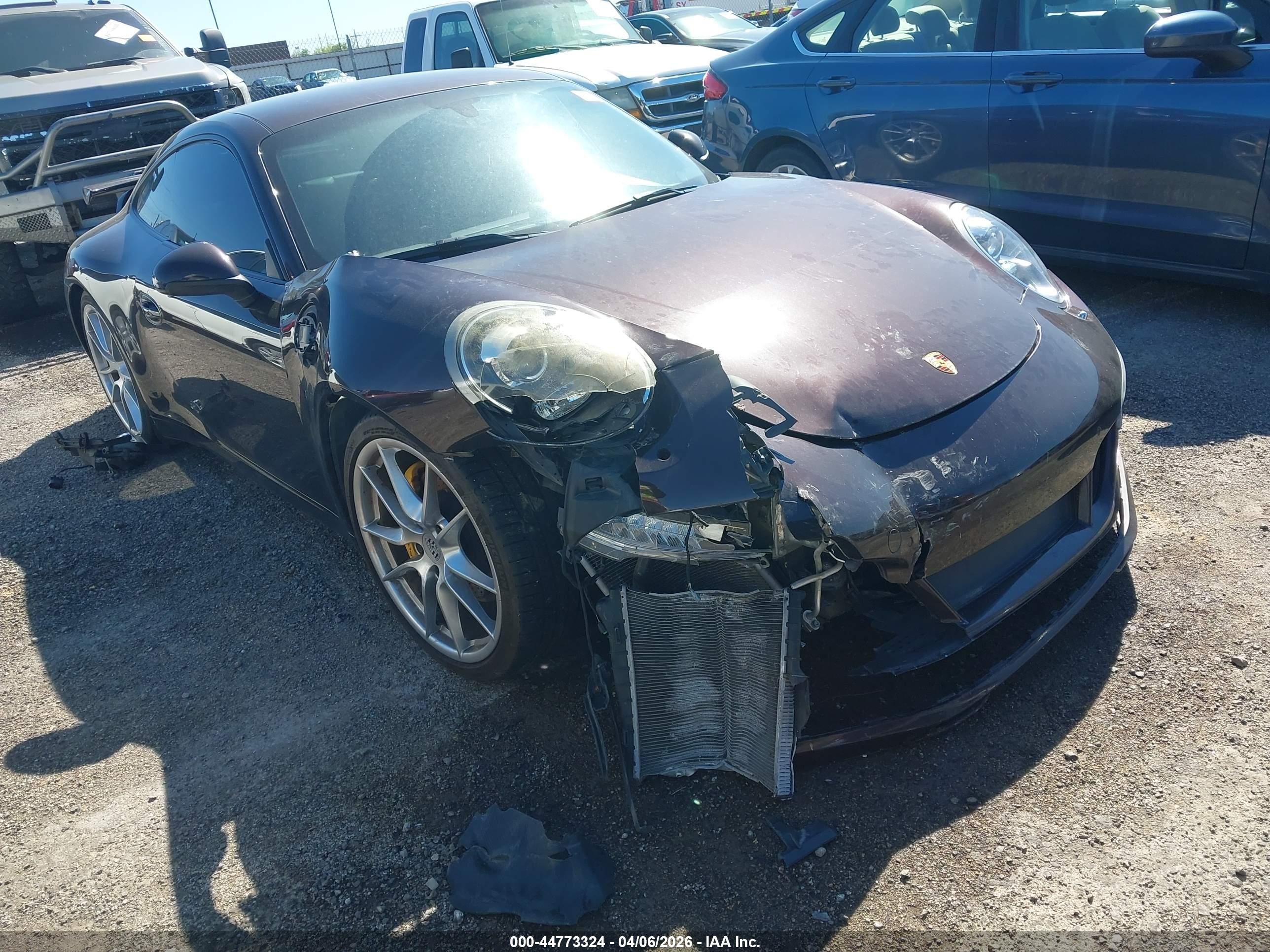 2013 Porsche 911 Carrera S Brown vin: WP0AB2A99DS120249