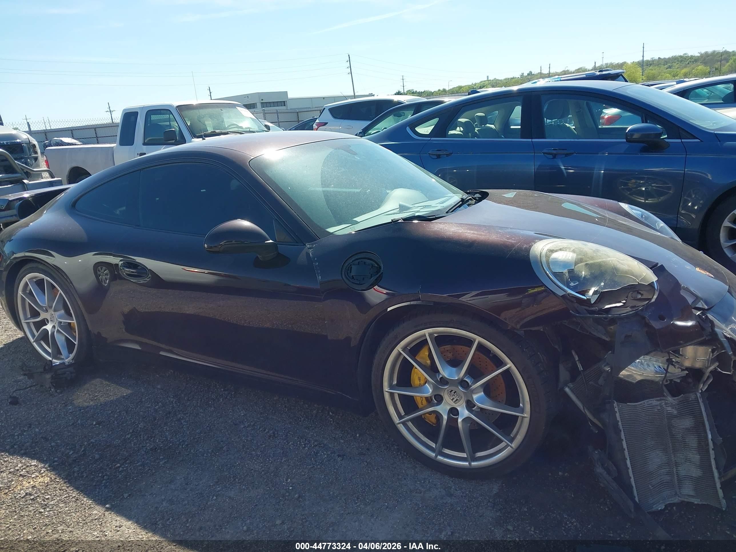 2013 Porsche 911 Carrera S Brown vin: WP0AB2A99DS120249