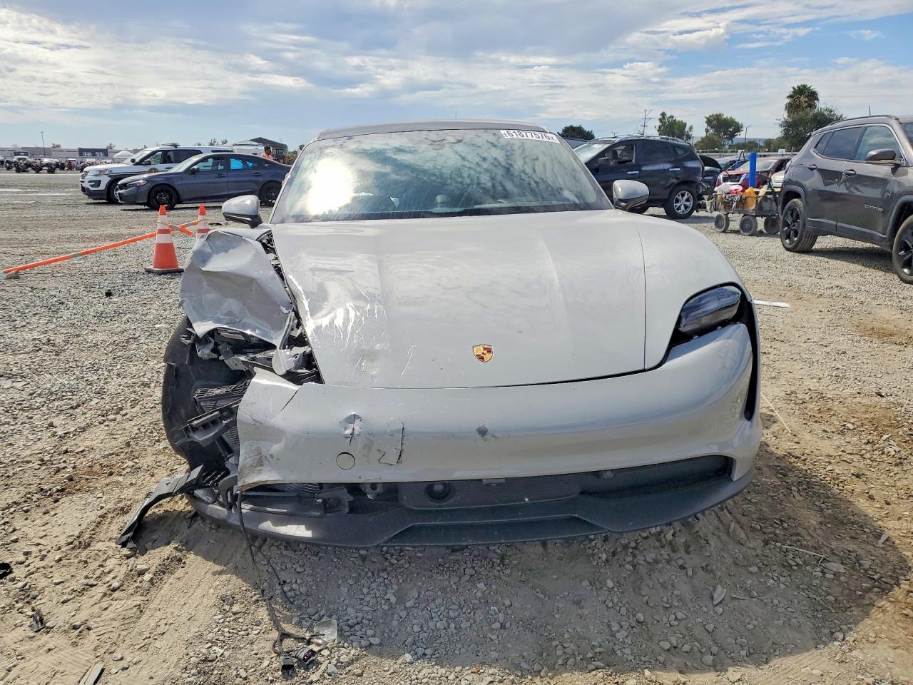 2024 Porsche Taycan 4s Gray vin: WP0AB2Y11RSA35187
