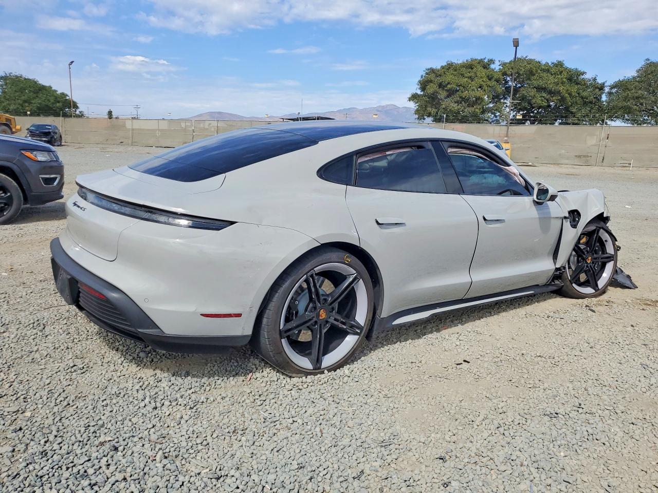 2024 Porsche Taycan 4s Gray vin: WP0AB2Y11RSA35187