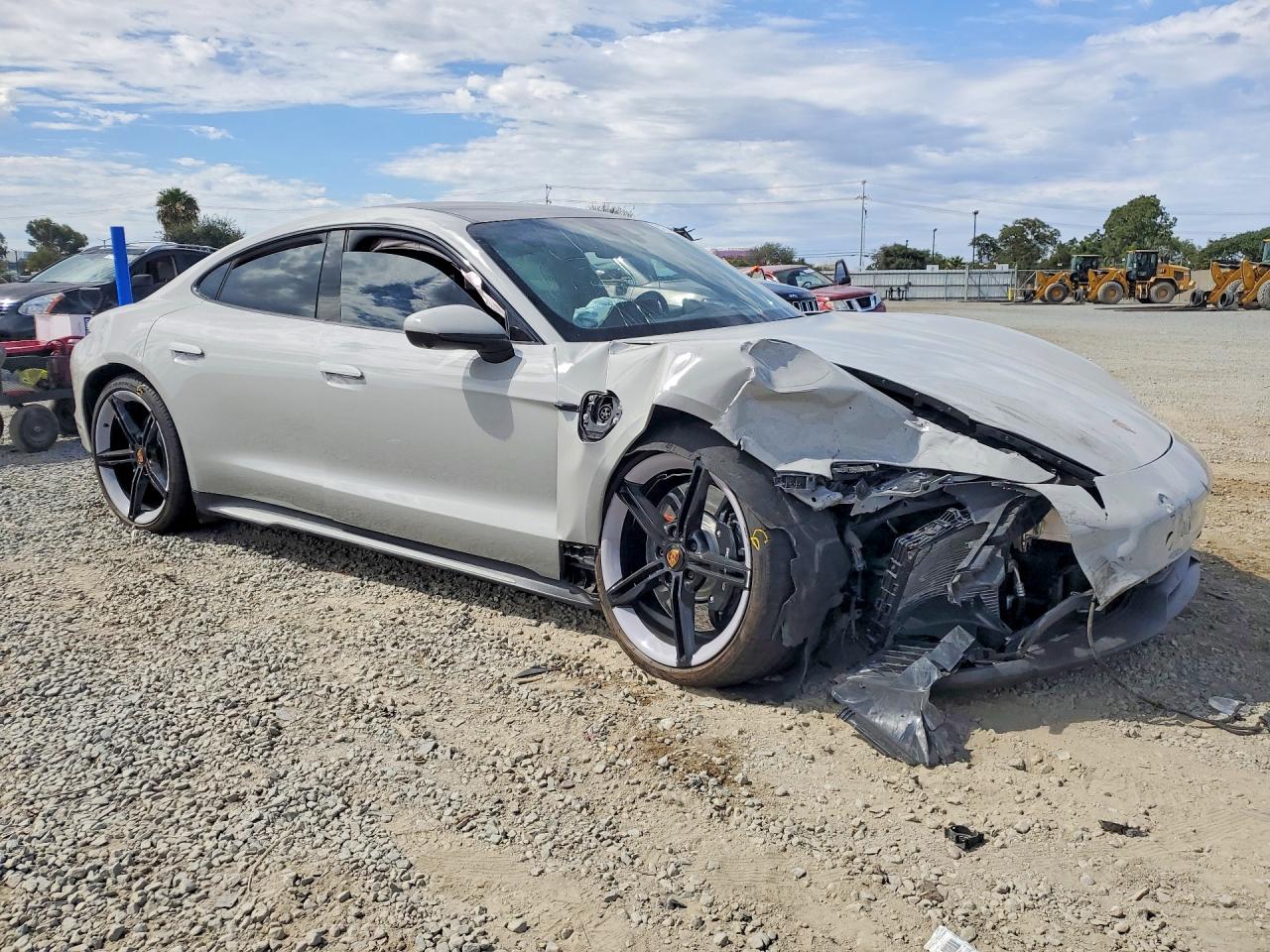 2024 Porsche Taycan 4s Gray vin: WP0AB2Y11RSA35187