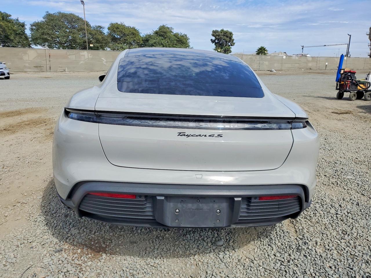 2024 Porsche Taycan 4s Gray vin: WP0AB2Y11RSA35187