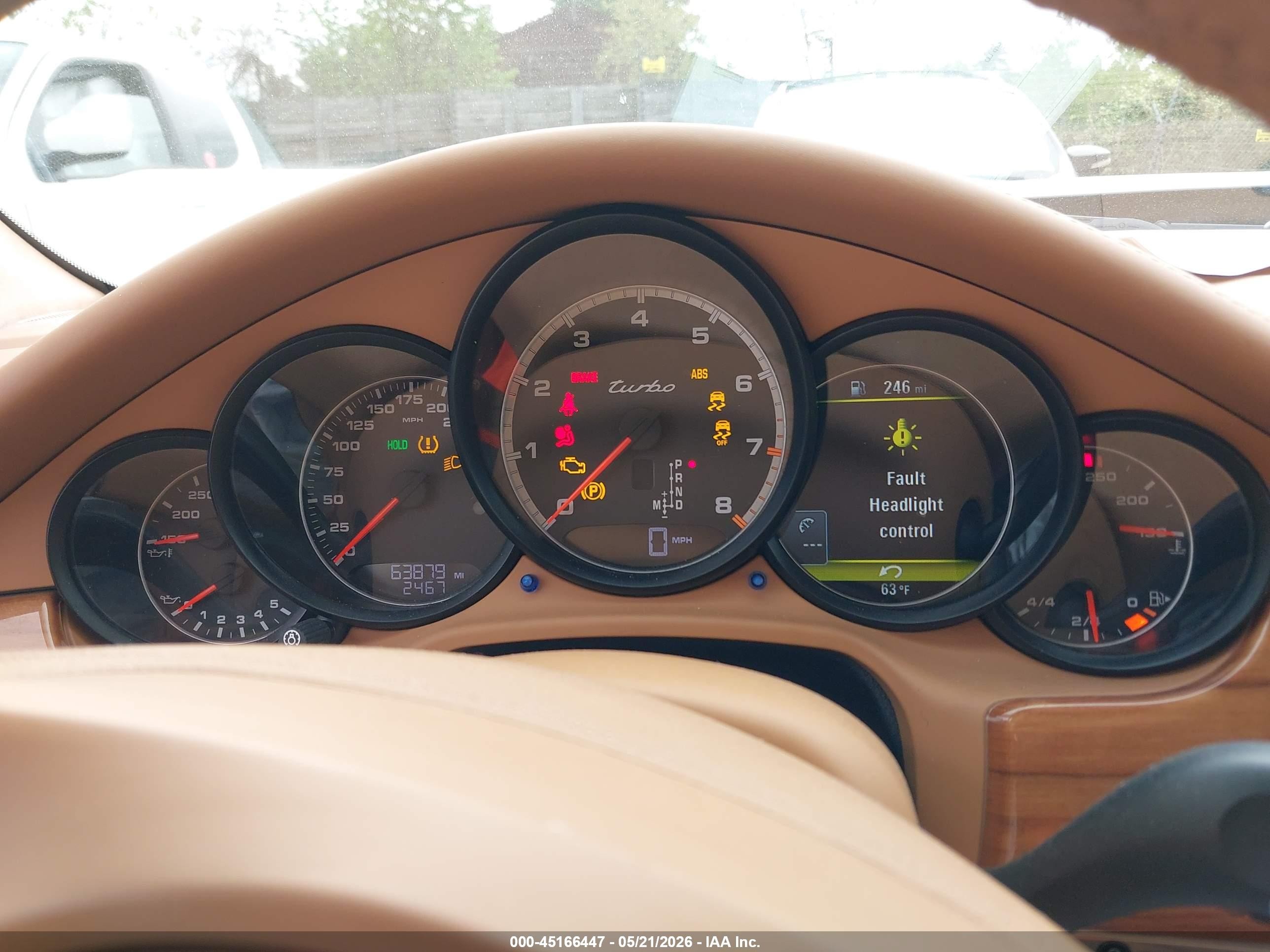 2012 Porsche Panamera Turbo Gray vin: WP0AC2A71CL091074