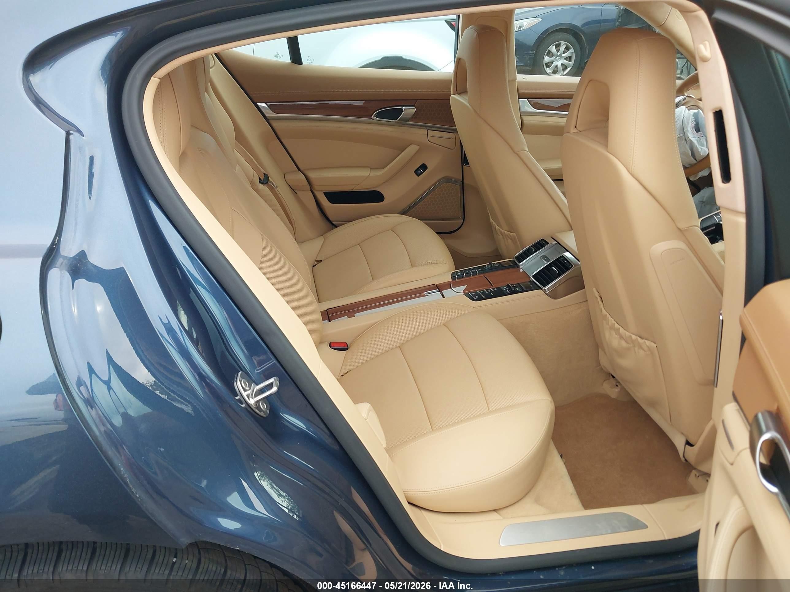 2012 Porsche Panamera Turbo Gray vin: WP0AC2A71CL091074
