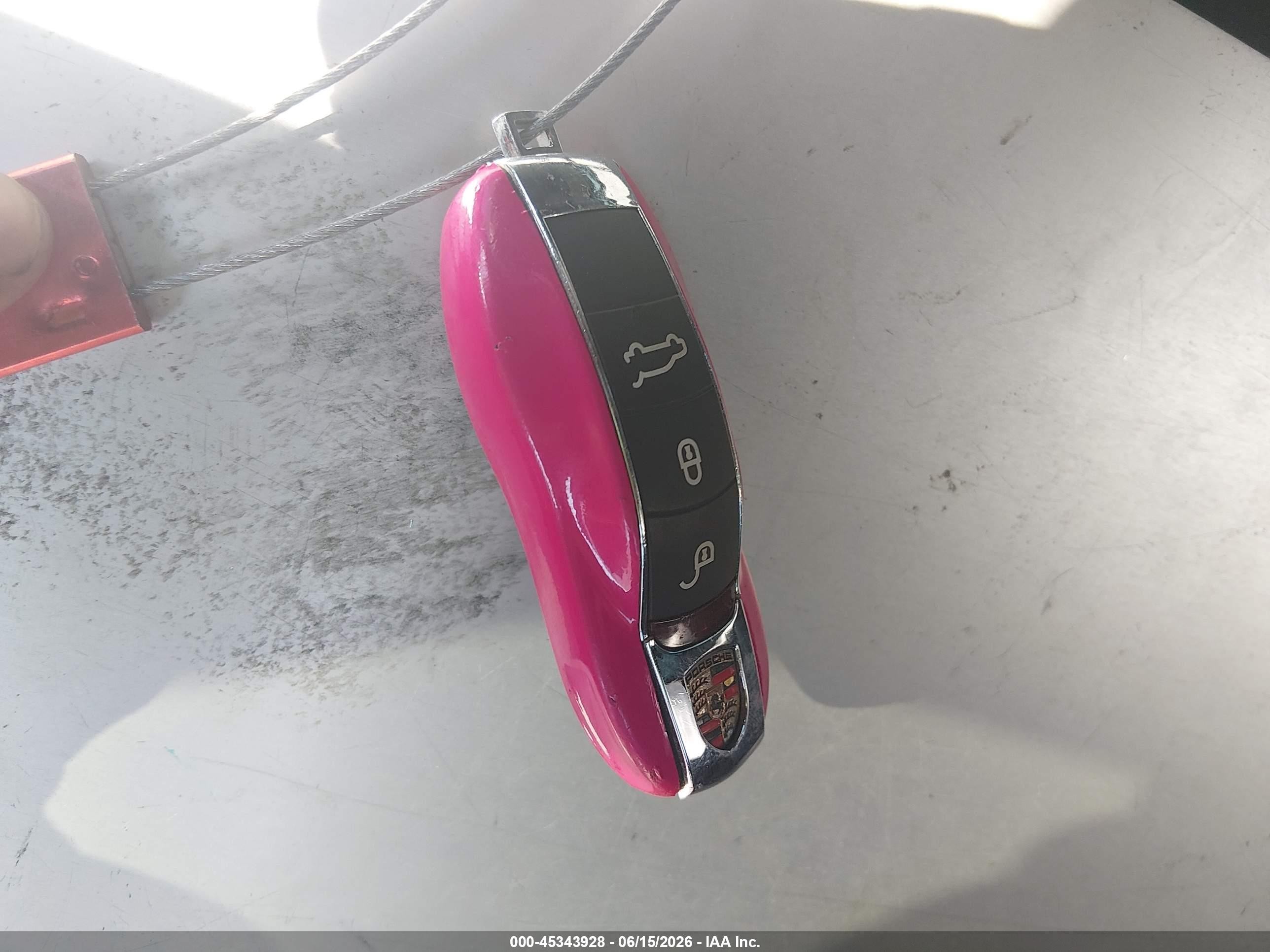 2012 Porsche Panamera Turbo Pink vin: WP0AC2A72CL090435