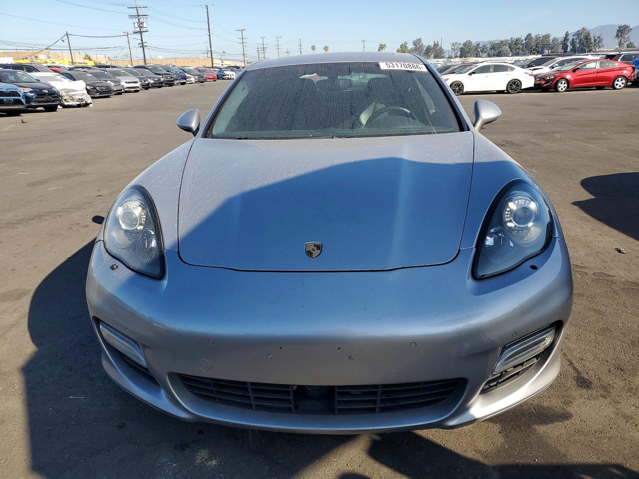 2012 Porsche Panamera Turbo Silver vin: WP0AC2A72CL091021