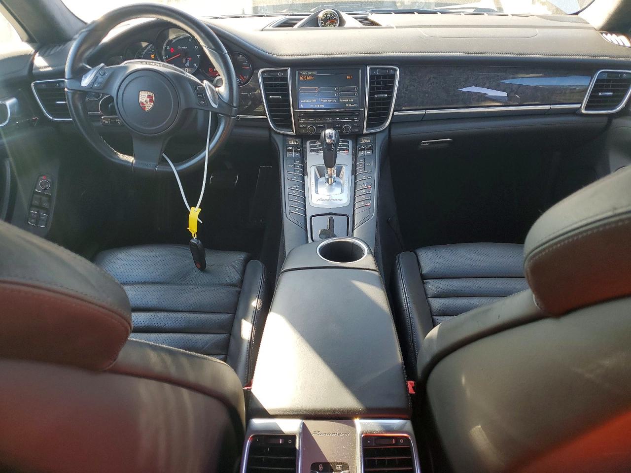 2012 Porsche Panamera Turbo Silver vin: WP0AC2A72CL091021
