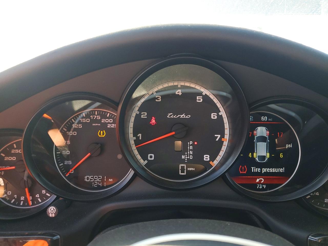 2012 Porsche Panamera Turbo Silver vin: WP0AC2A72CL091021